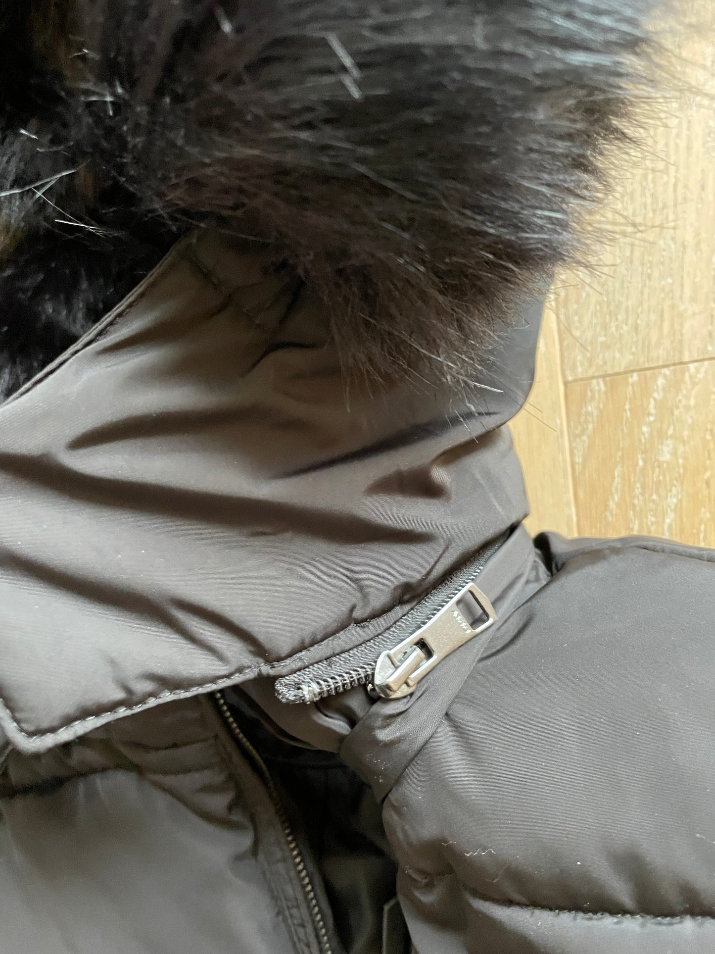 Vintage Fur Winter Jacket