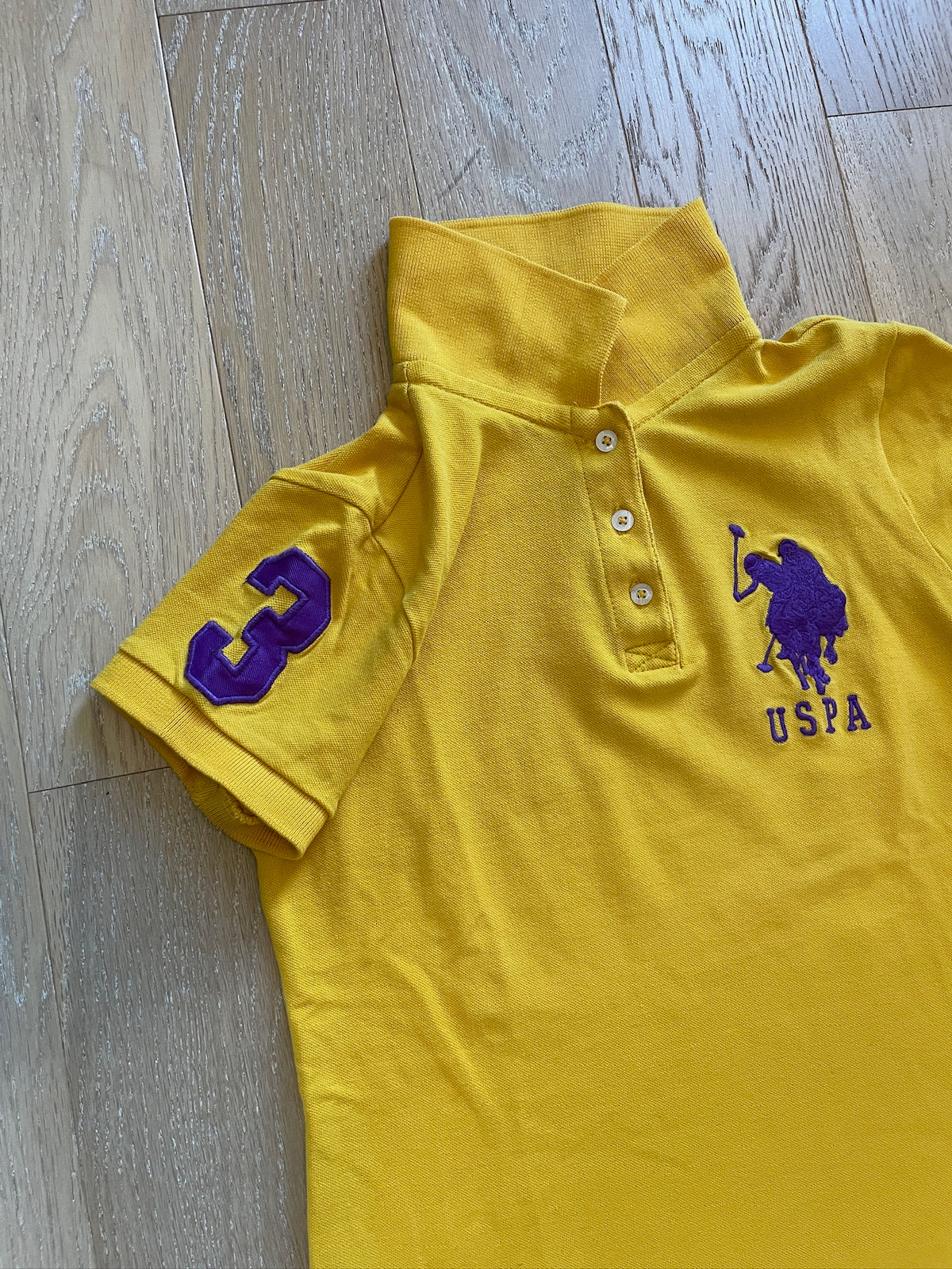 Yellow USPA Poloshirt