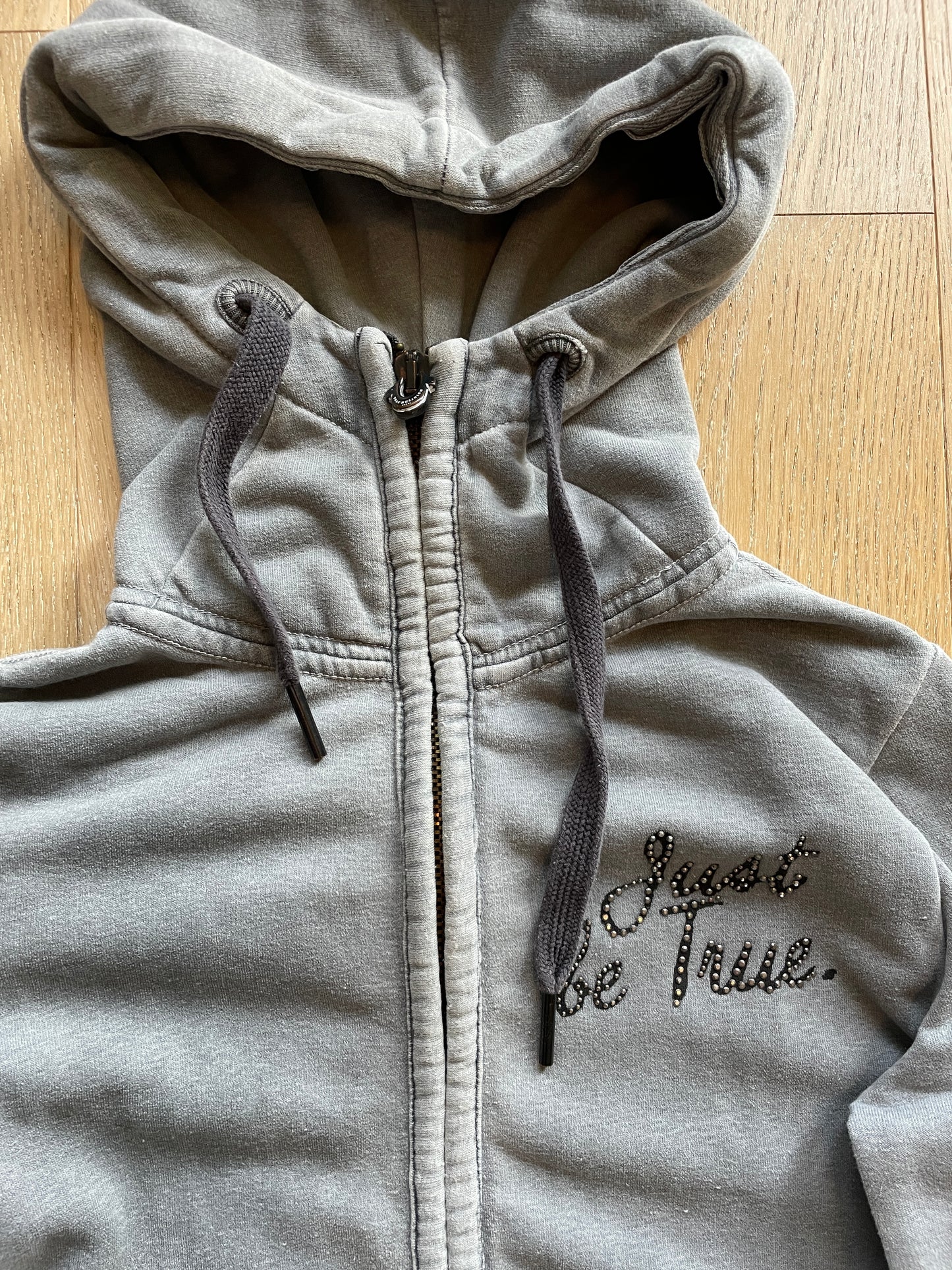 Vintage True Religion Zip Hoodie