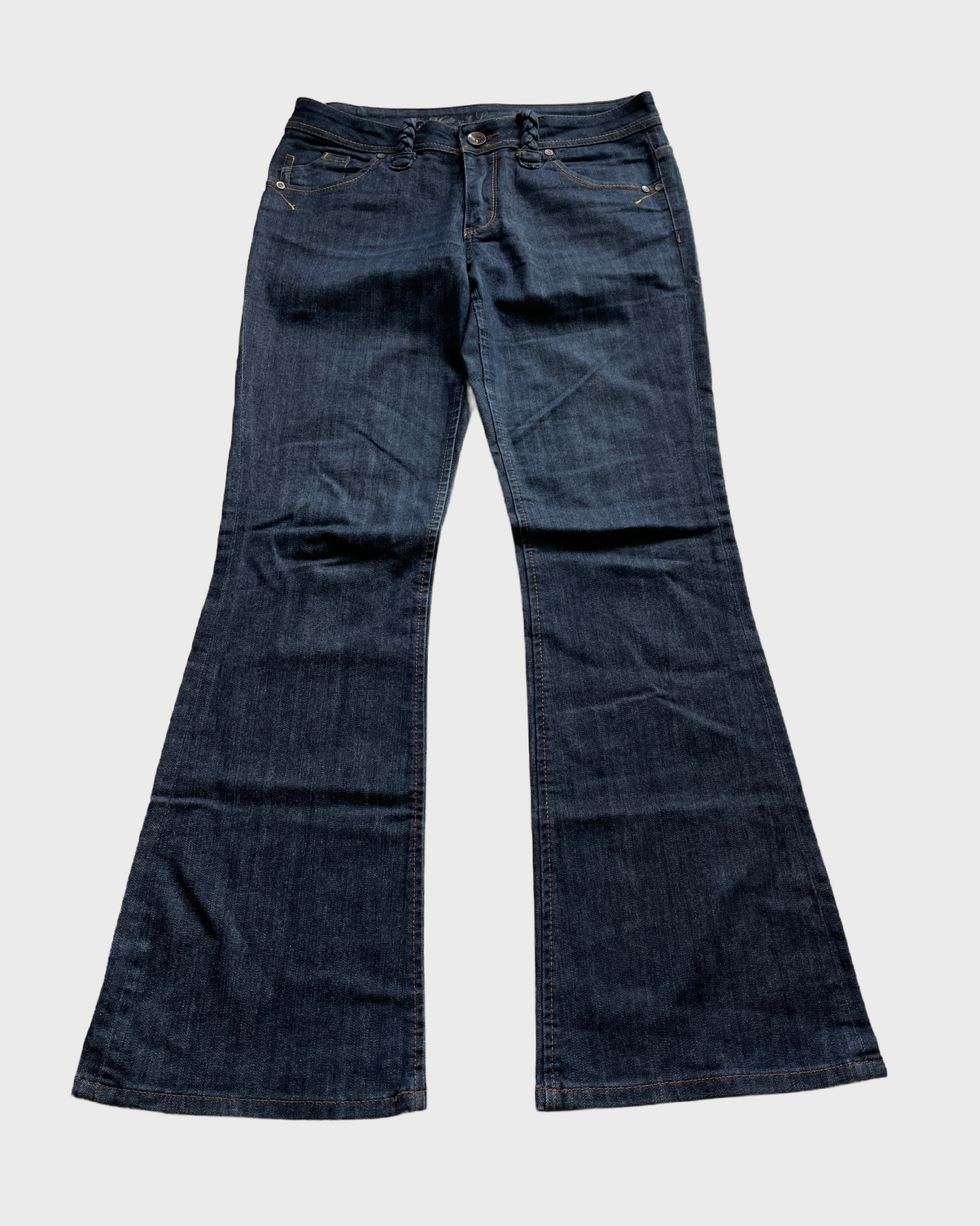 Vintage Flared Denim Jeans