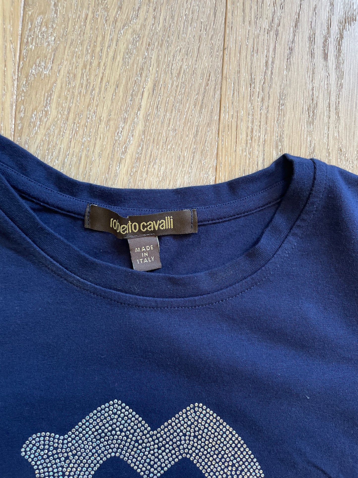 Vintage Roberto Cavalli Studded T-Shirt