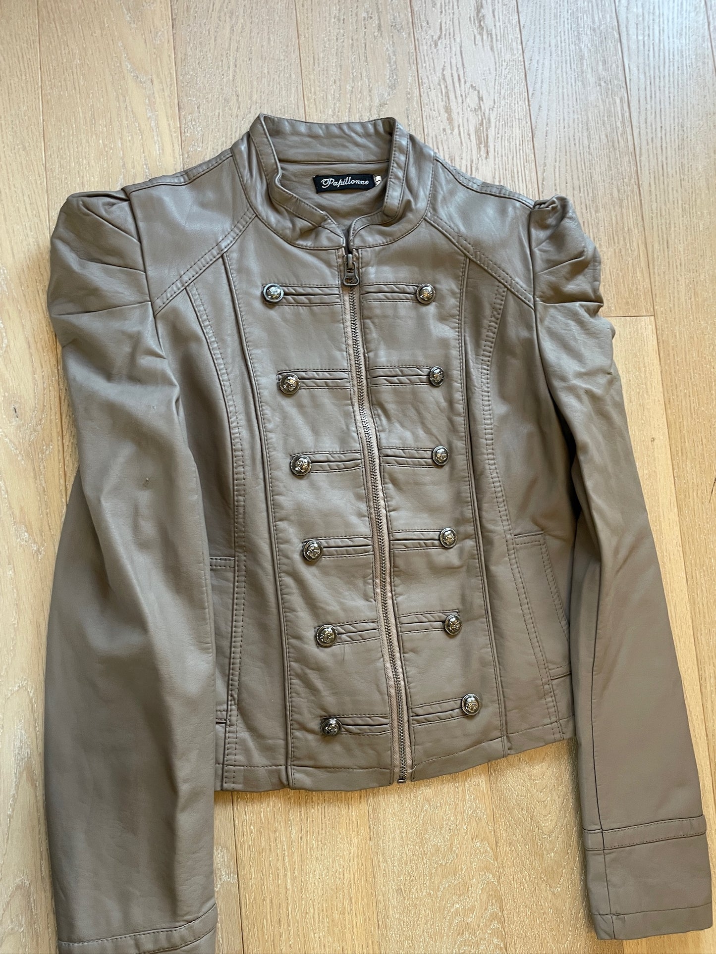 Vintage Leather Napoleon Jacket