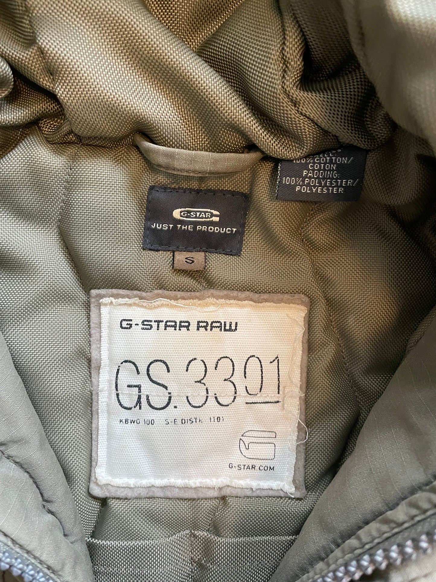 Vintage G-Star RAW Military Fur Winter Jacket