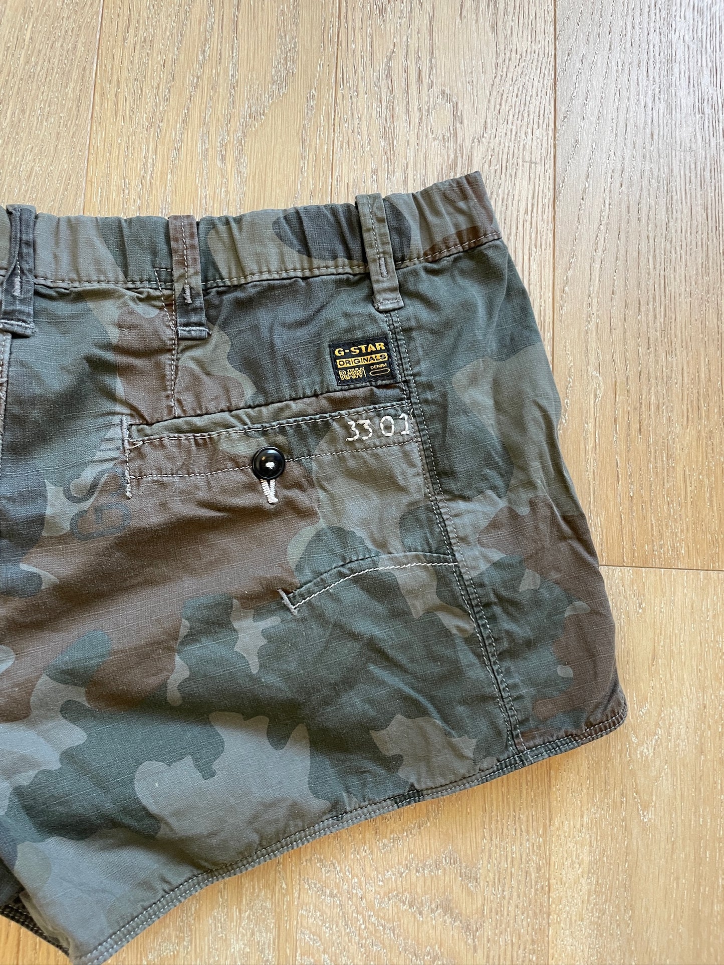 Vintage G-Star RAW Camouflage Shorts