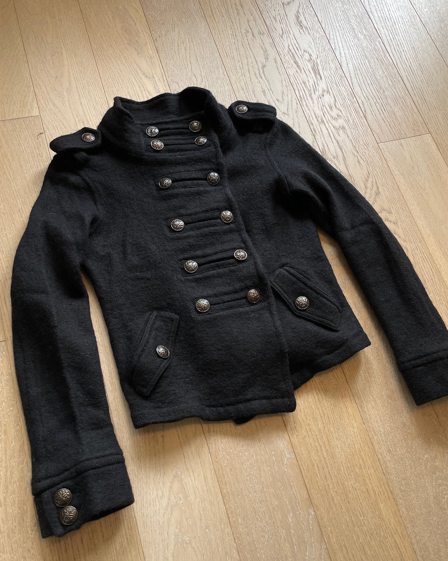 Vintage Wool Napoleon Jacket