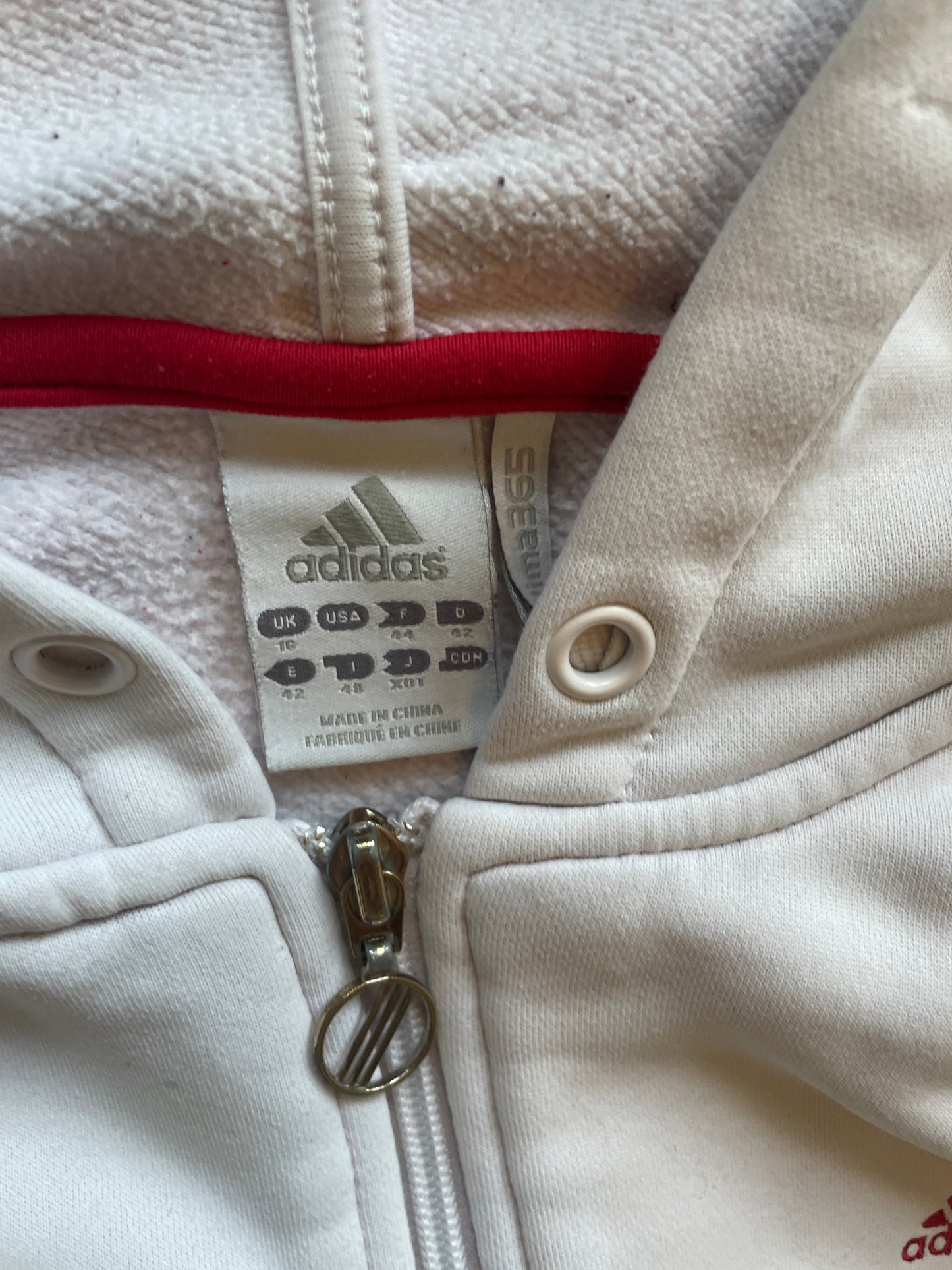 Vintage Adidas Zip Hoodie