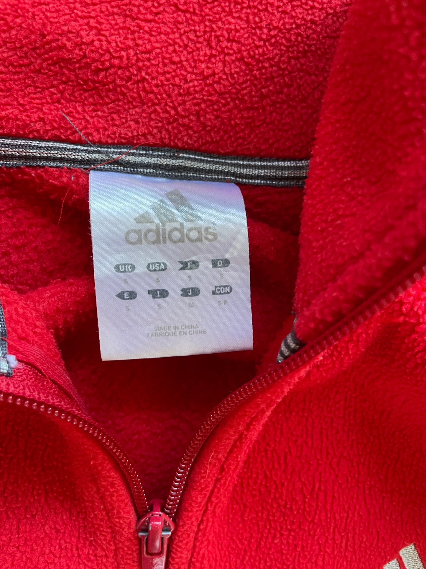 Vintage Adidas Fleece Zip / Jacket