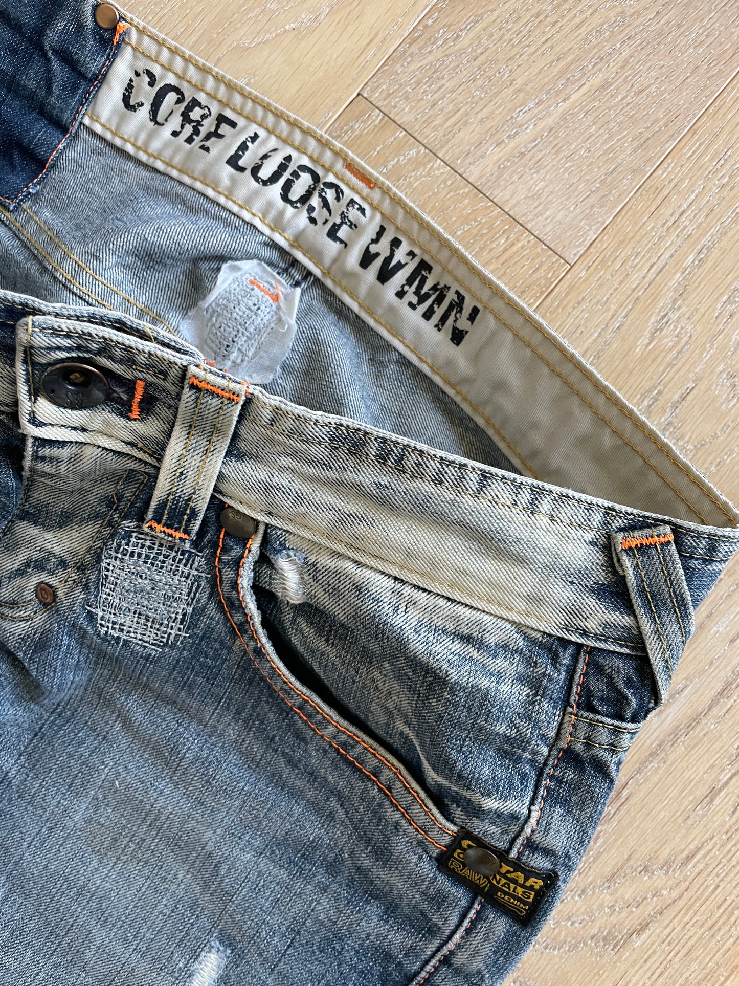 Vintage deconstructed G-Star RAW Jeans