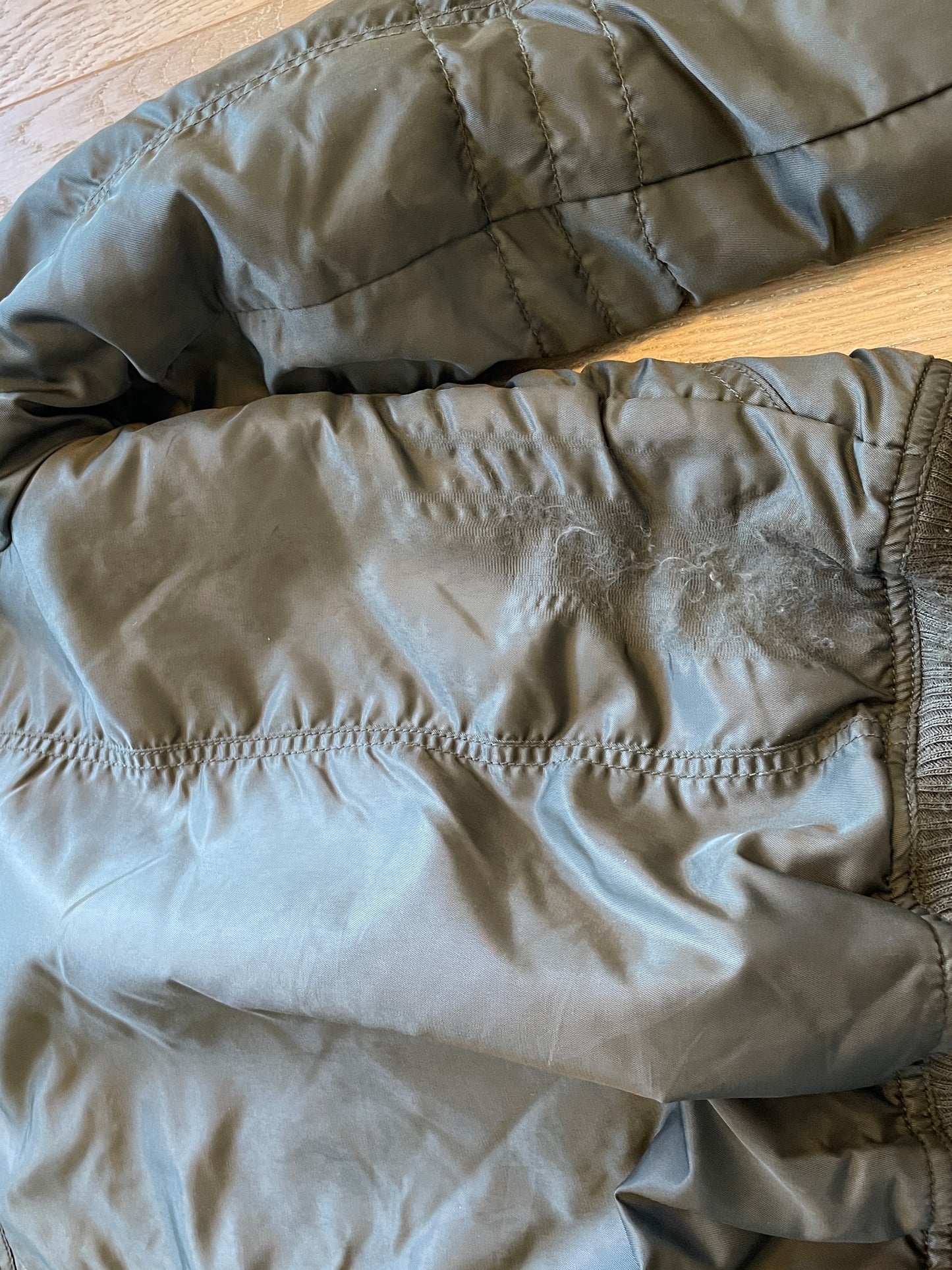 Vintage Military Fur Jacket