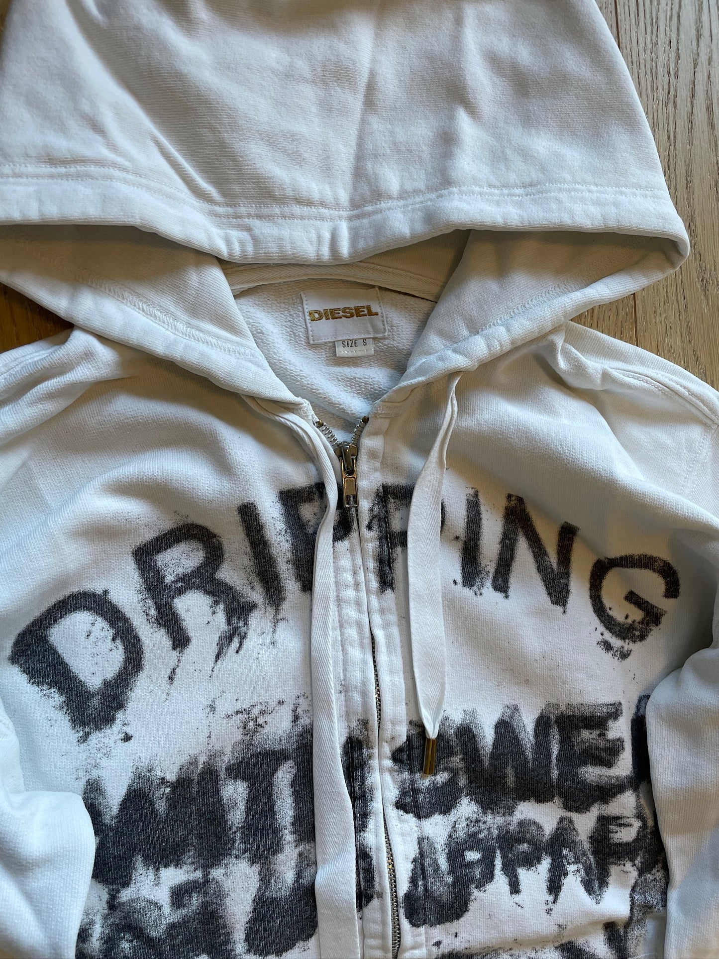 Vintage Diesel Zip Hoodie