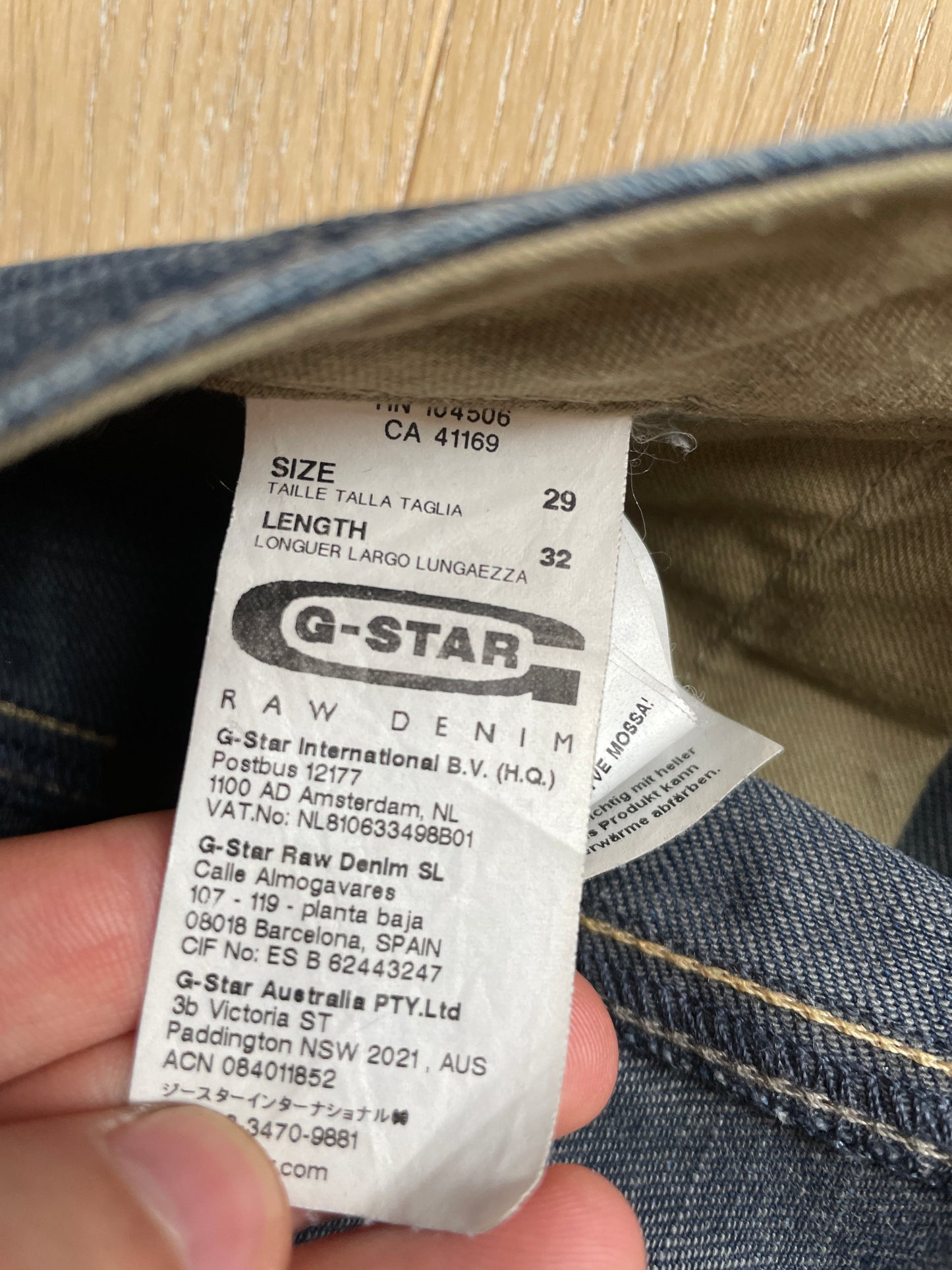 Vintage G-Star RAW Denim Jeans