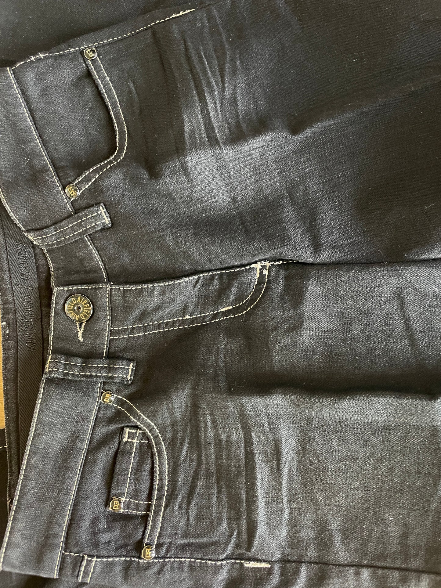 Vintage Flared Denim Jeans