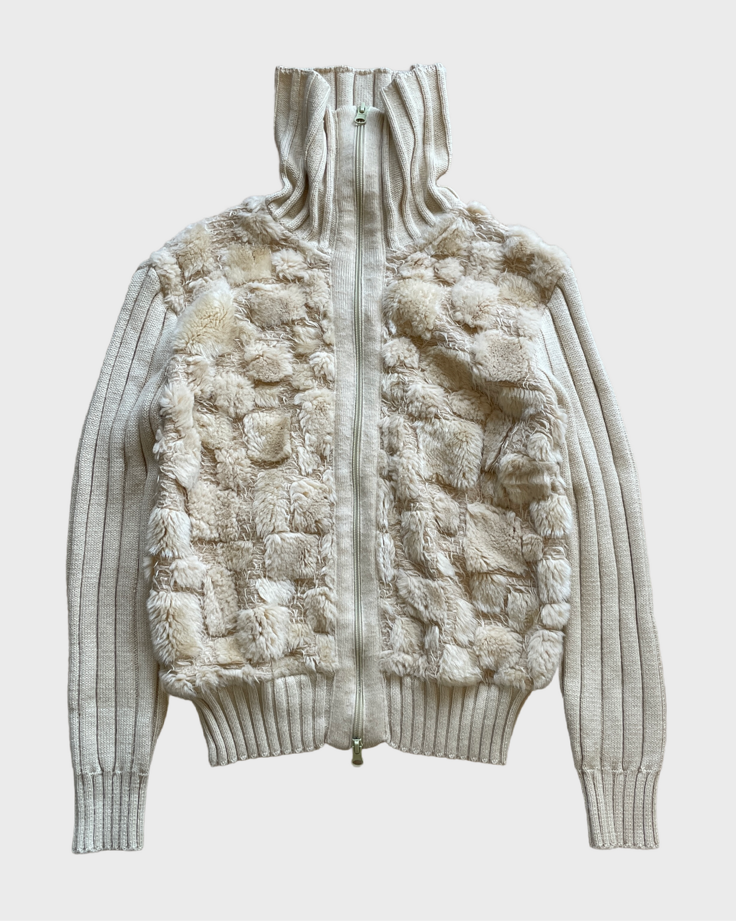 Vintage Fur Knit / Jacket