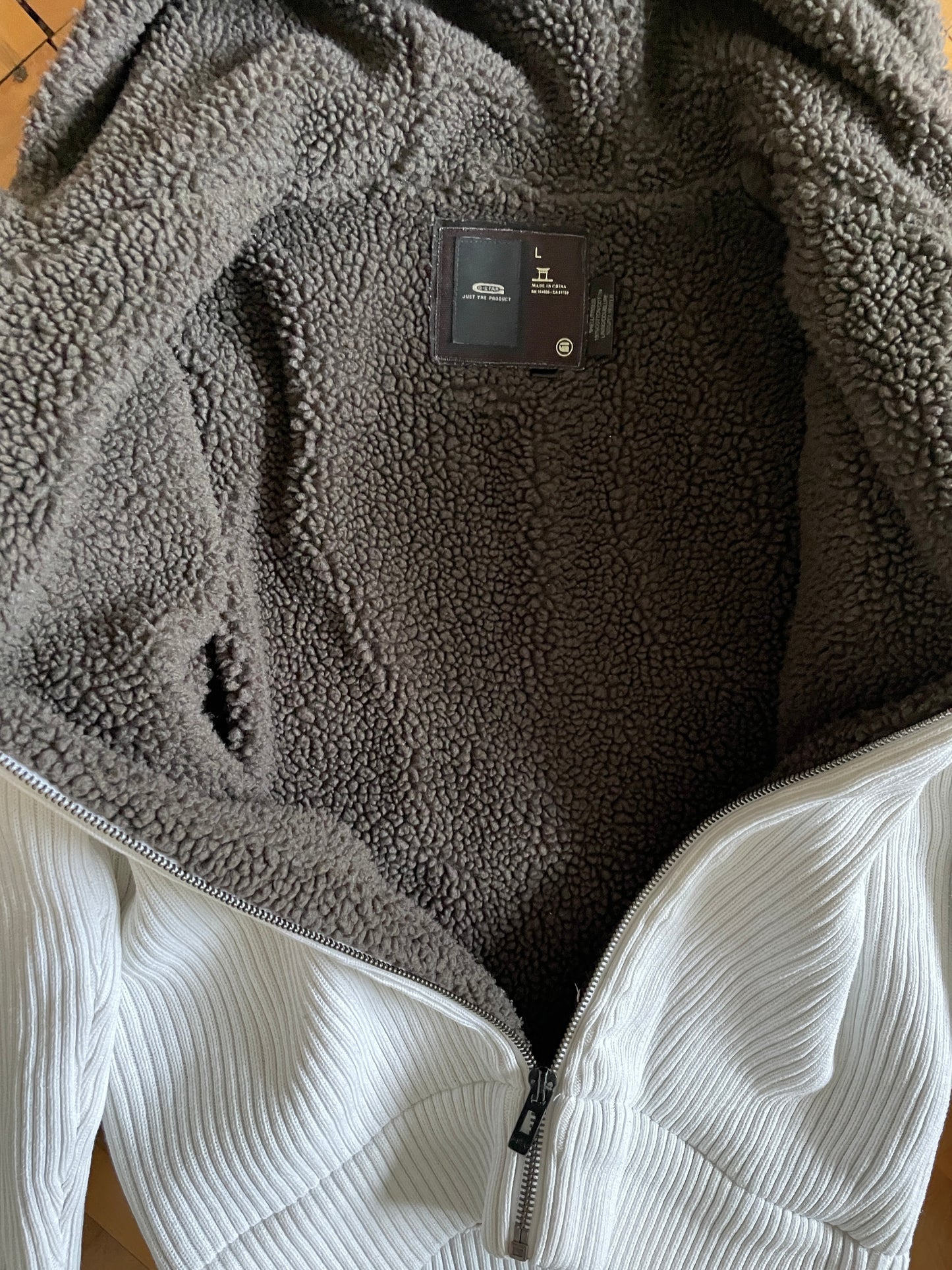 Vintage G-Star RAW Fur Zip Hoodie