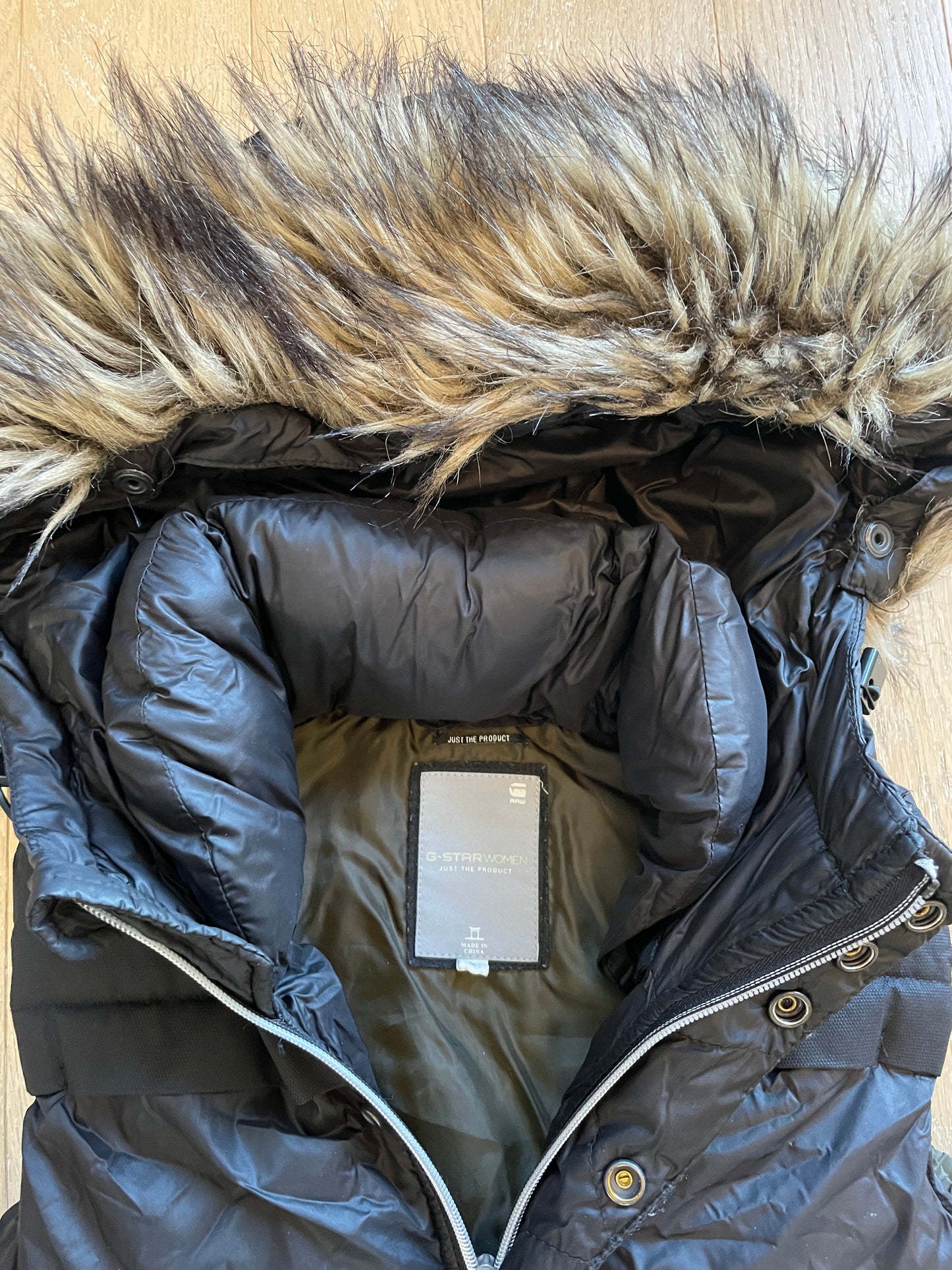 Vintage G-Star RAW Fur Puffer Vest