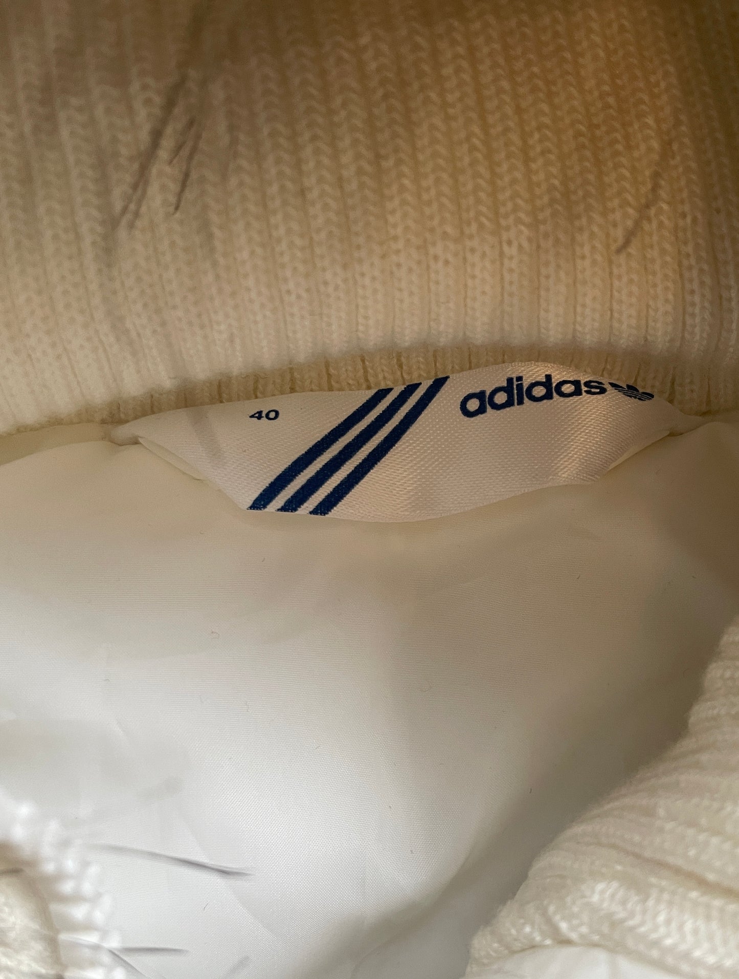 Vintage Adidas Fur Puffer Vest