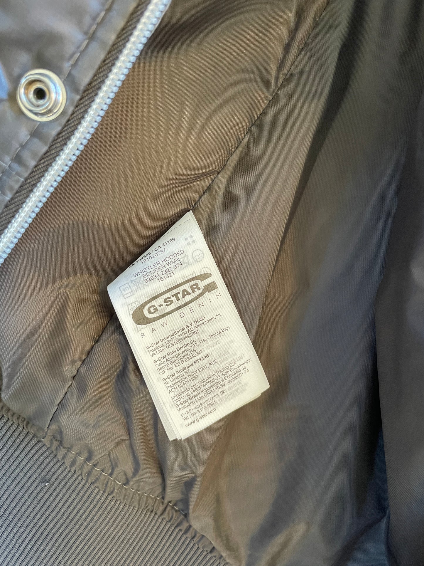 Vintage G-Star RAW Puffer Jacket