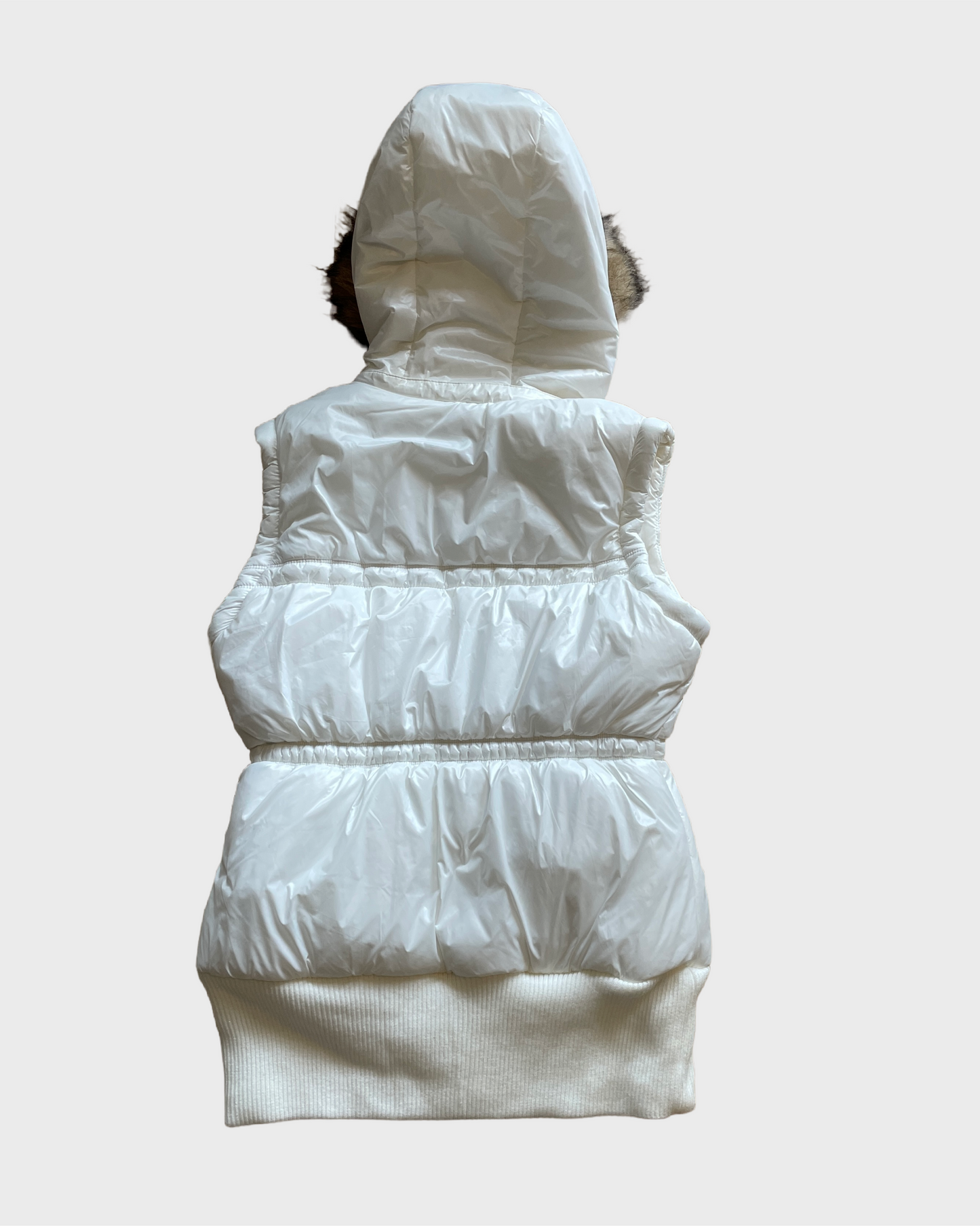 Vintage Adidas Fur Puffer Vest