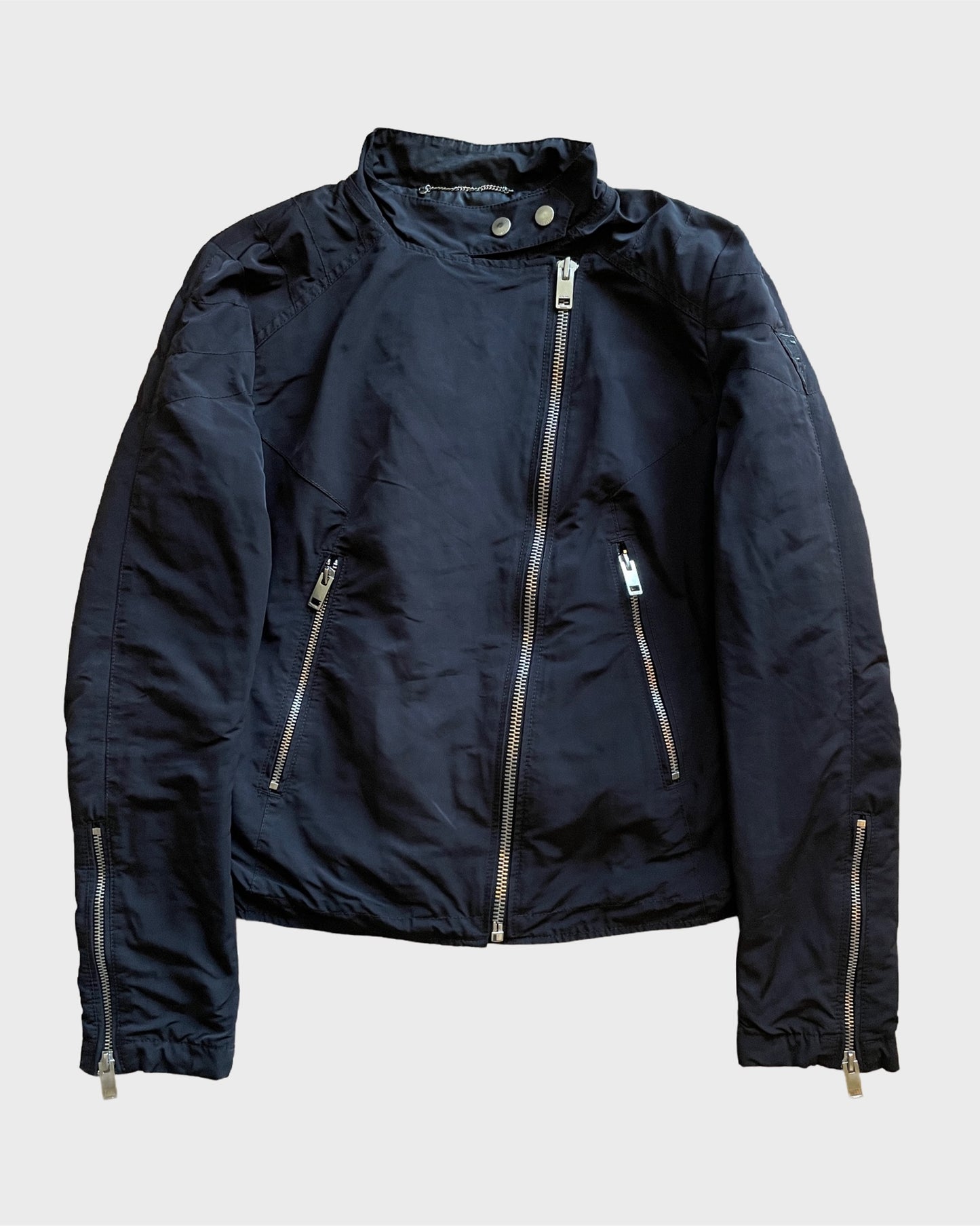 Vintage Diesel Asymmetrical Biker Jacket