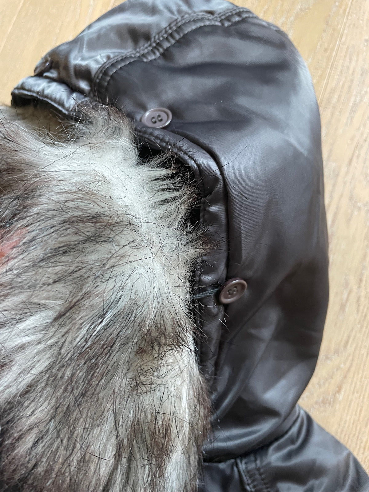 Shortsleeve Fur Bomber Jacket