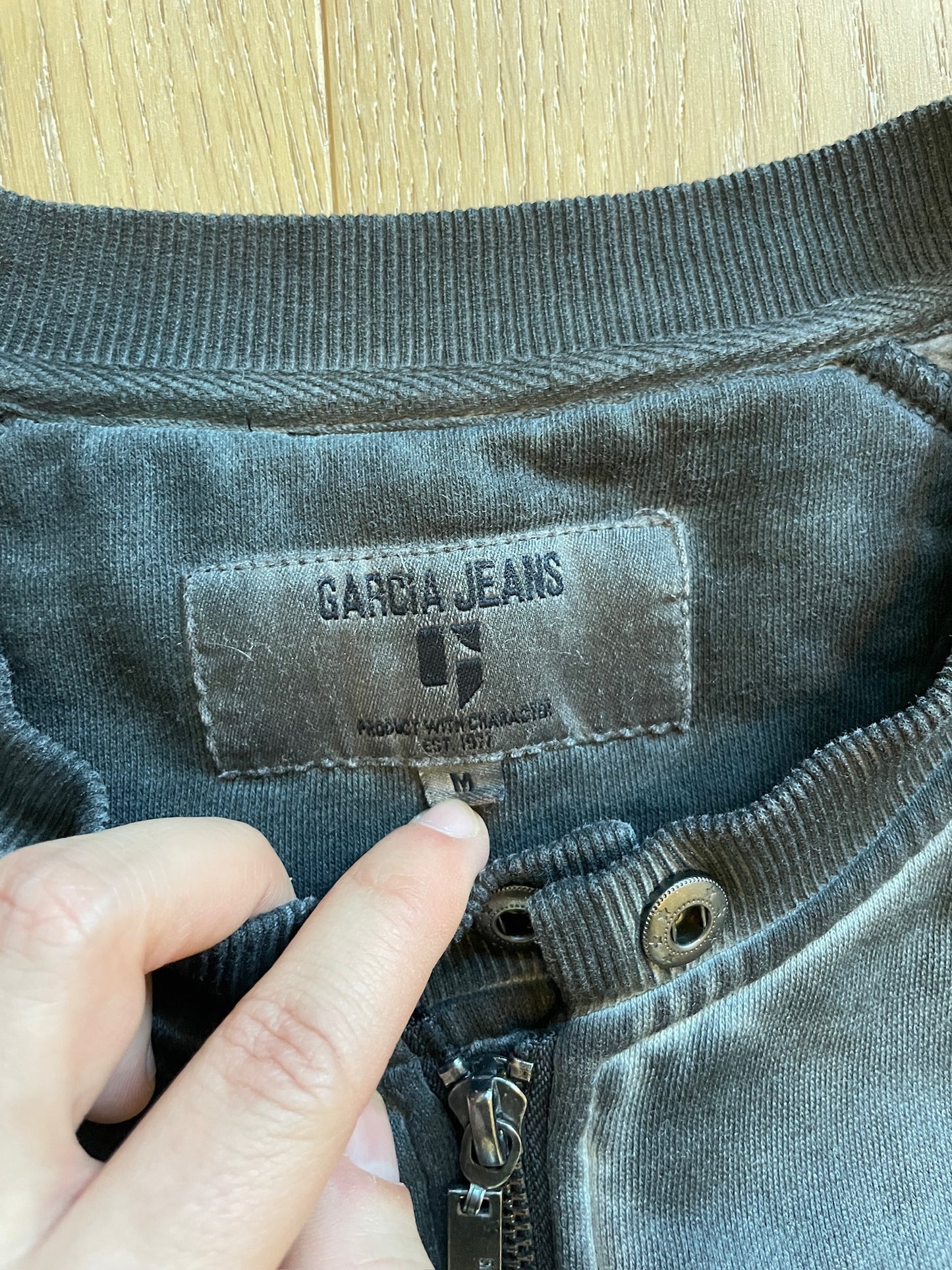 Vintage Napoleon Zip Up Sweater