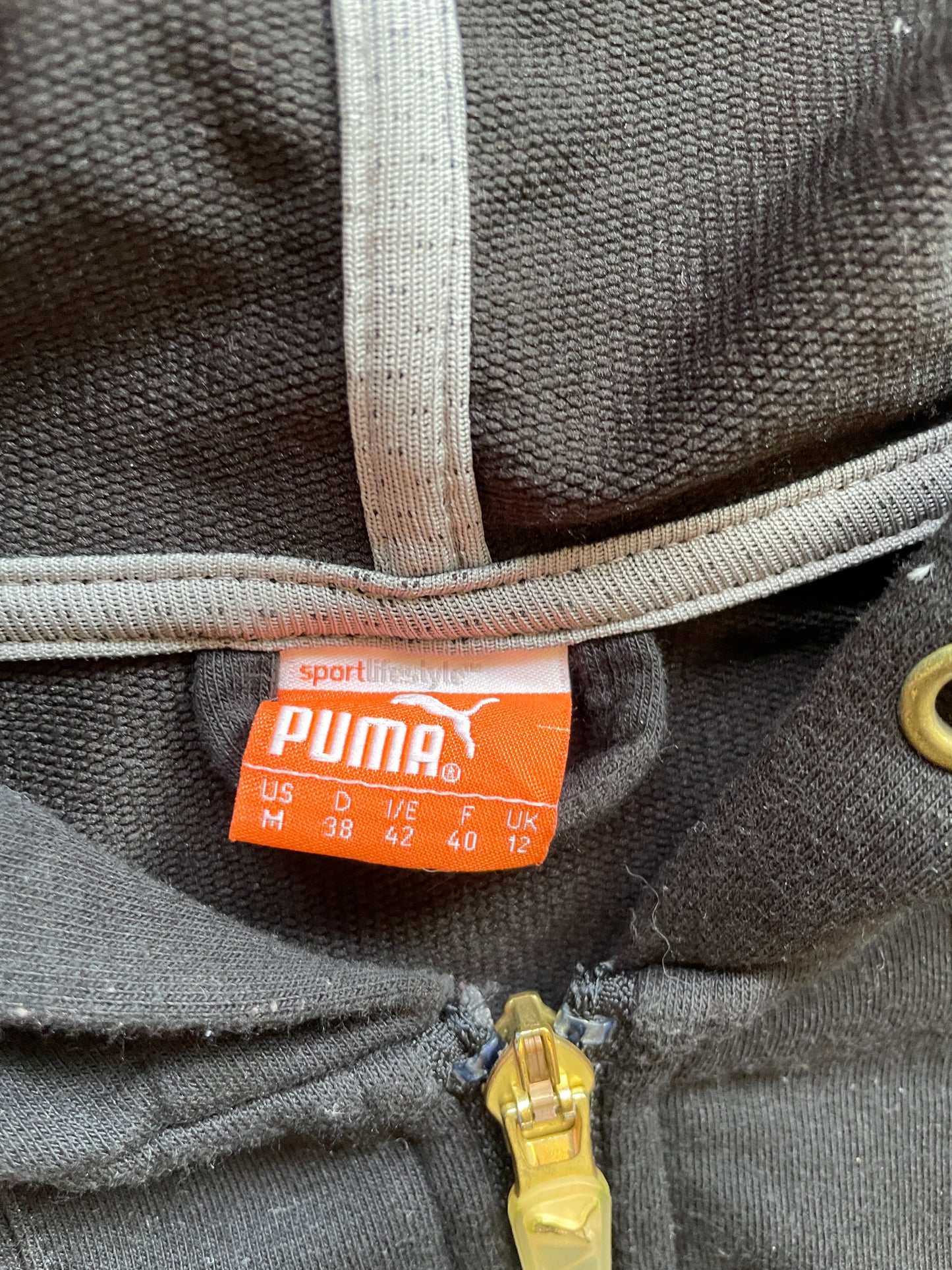 Vintage Puma Zip Hoodie