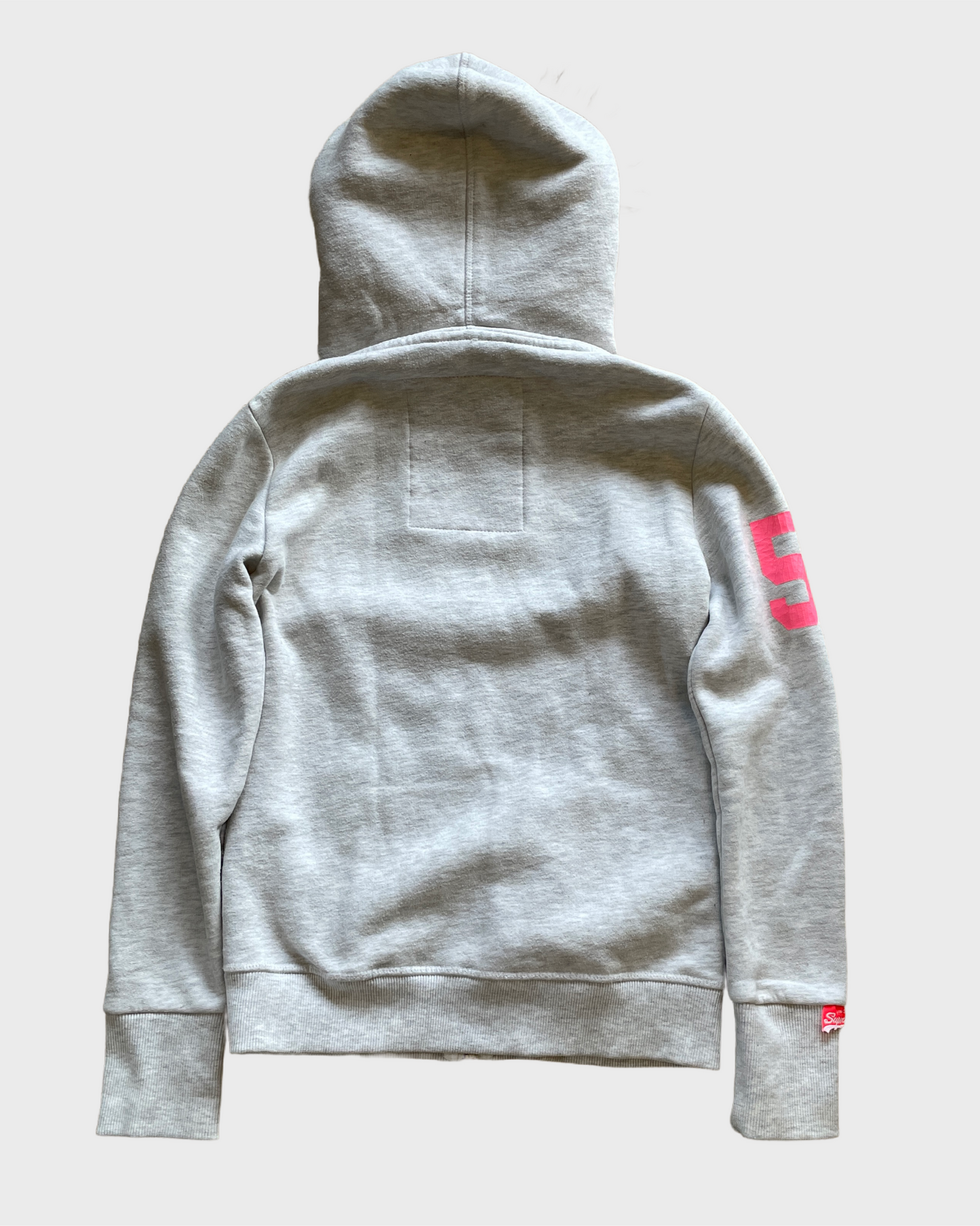 Vintage Superdry Fur Zip Hoodie y2k