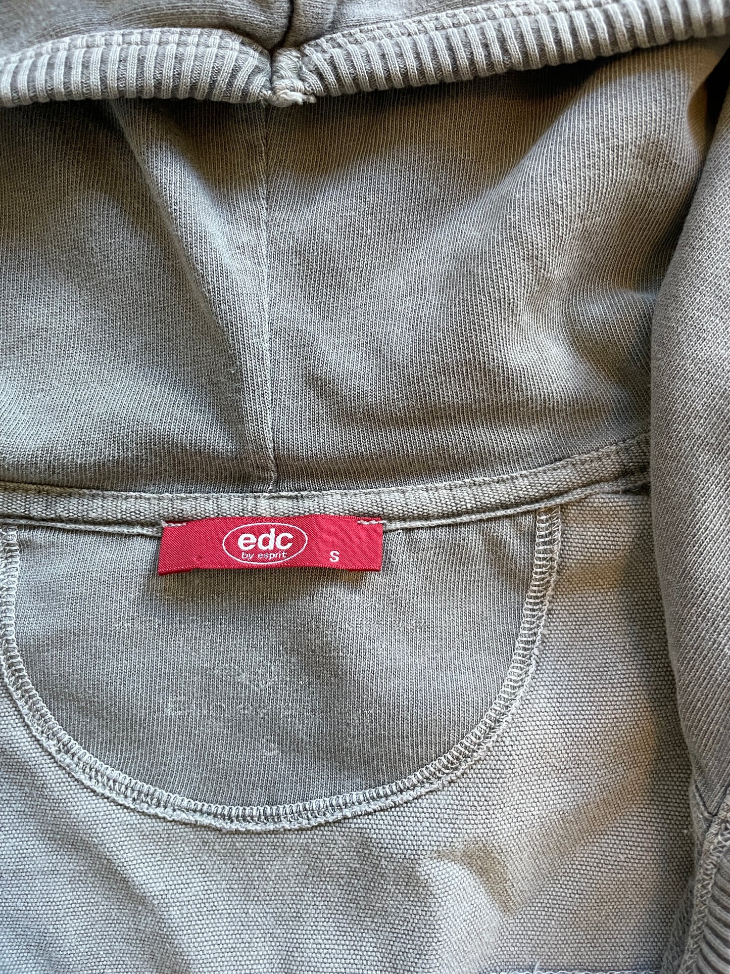 Vintage Military Deep Neck Hoodie