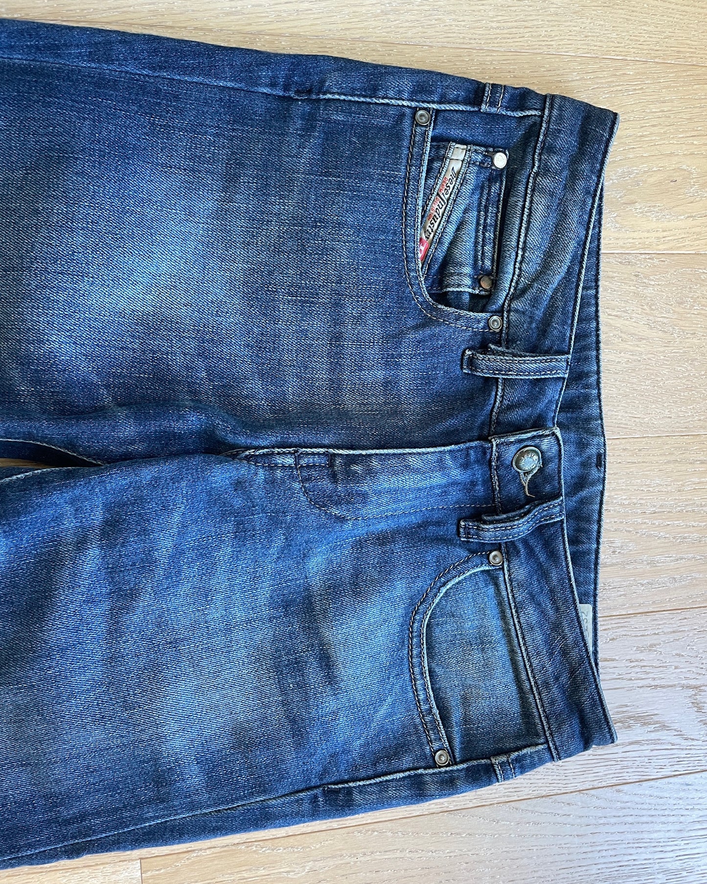 Vintage Diesel Flared Denim Jeans