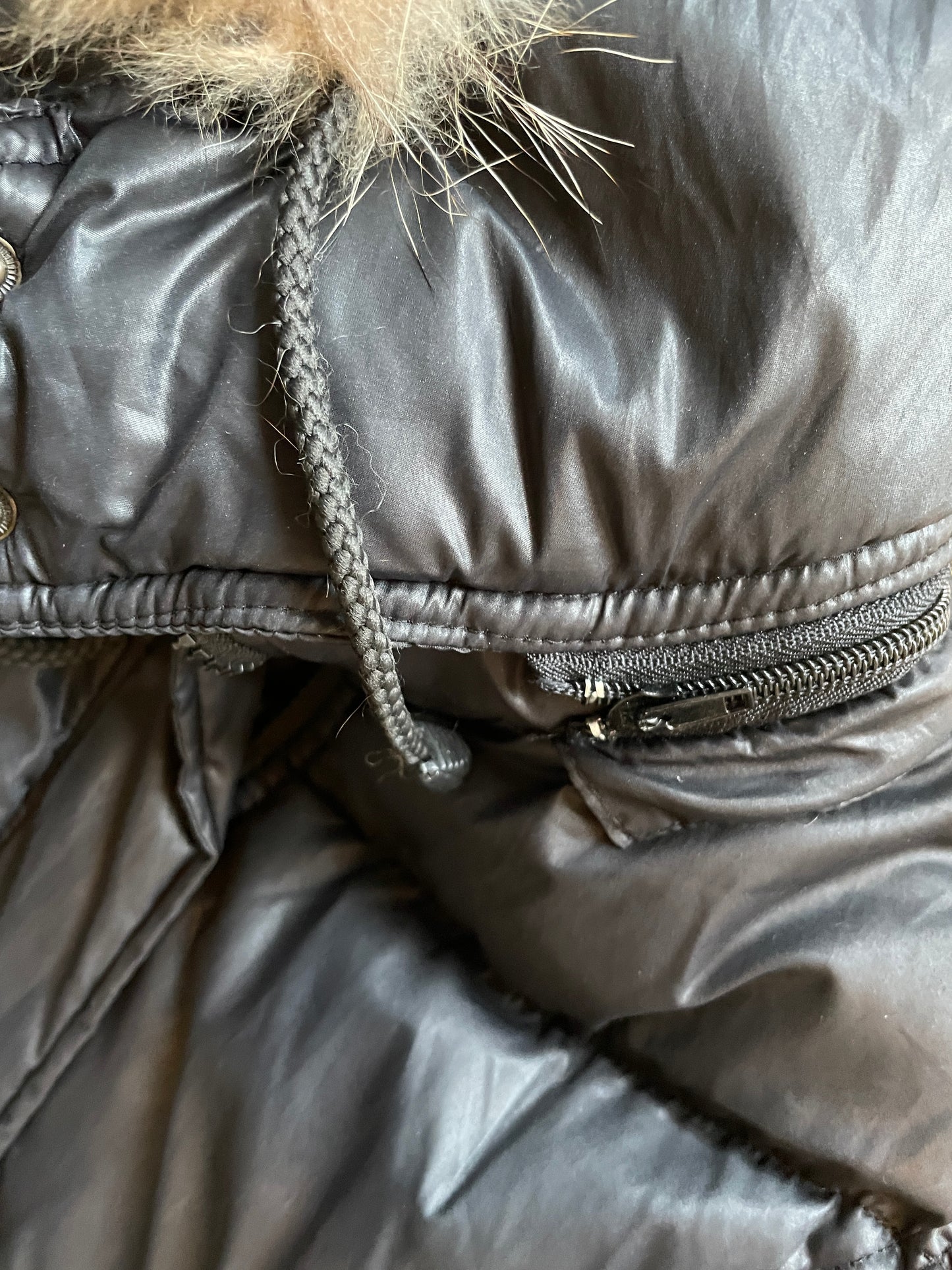 Vintage Fur Puffer Jacket