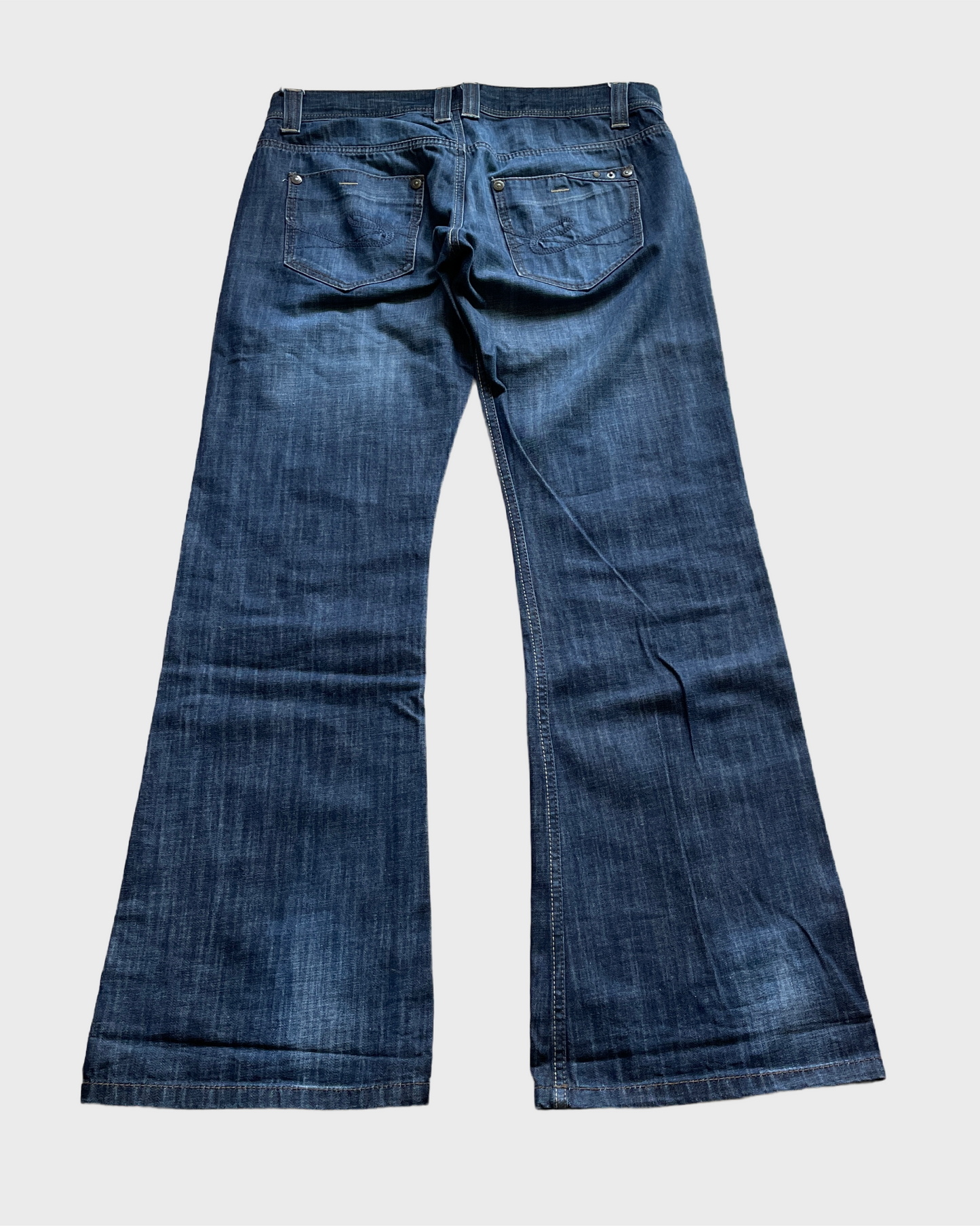 Vintage Flared Denim Jeans