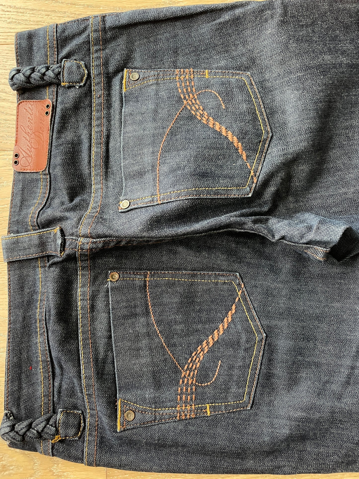 Vintage Flared Denim Jeans