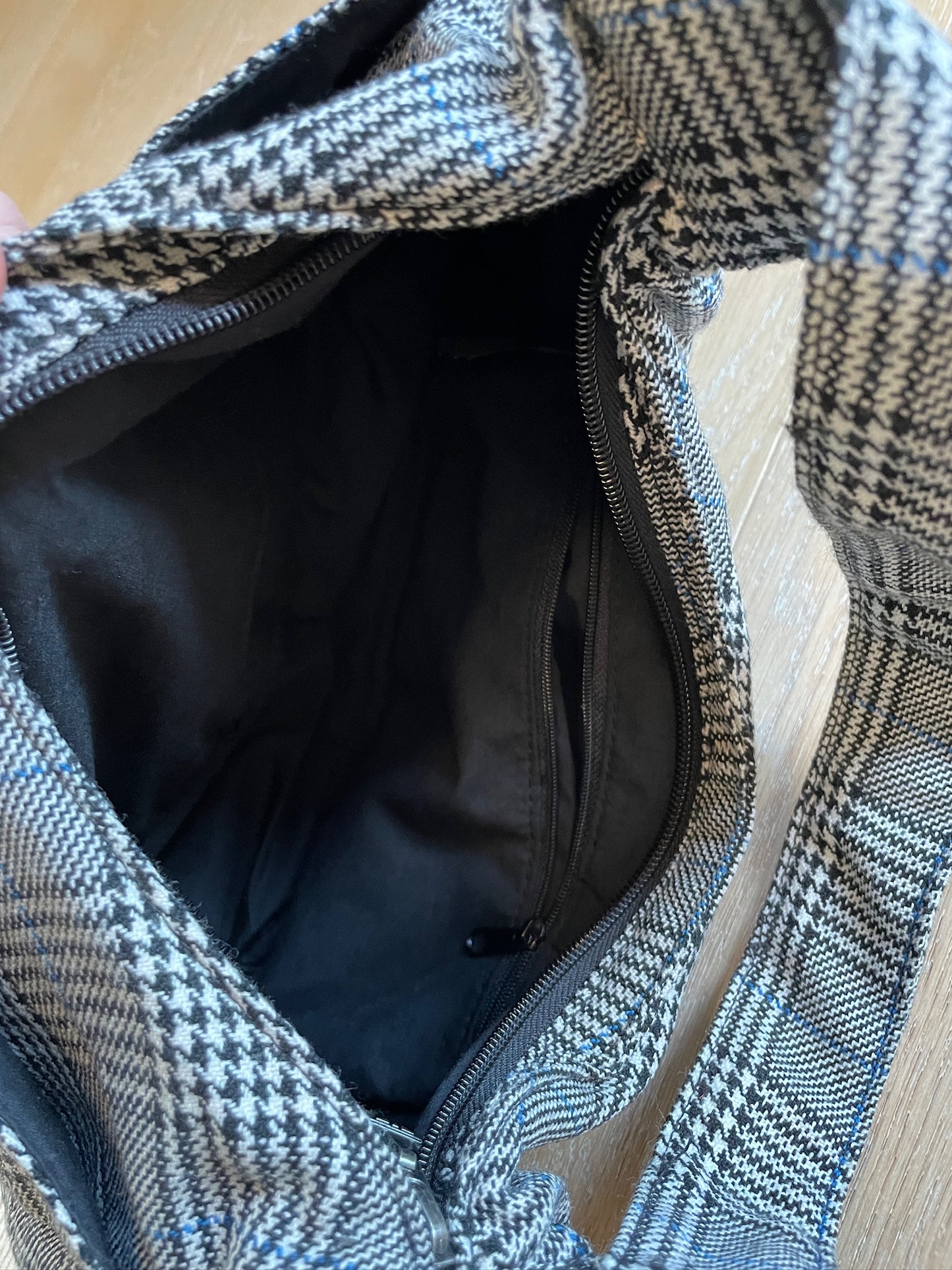 Vintage Adidas Plaid Bag