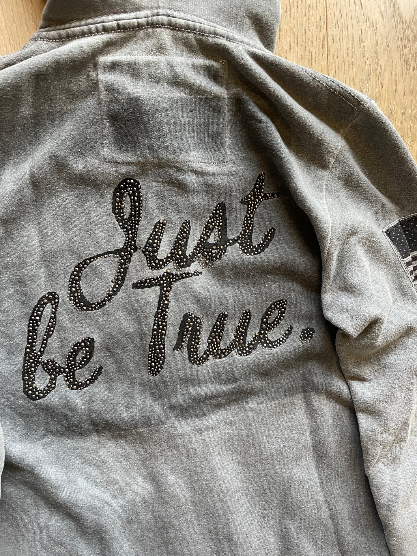 Vintage True Religion Zip Hoodie
