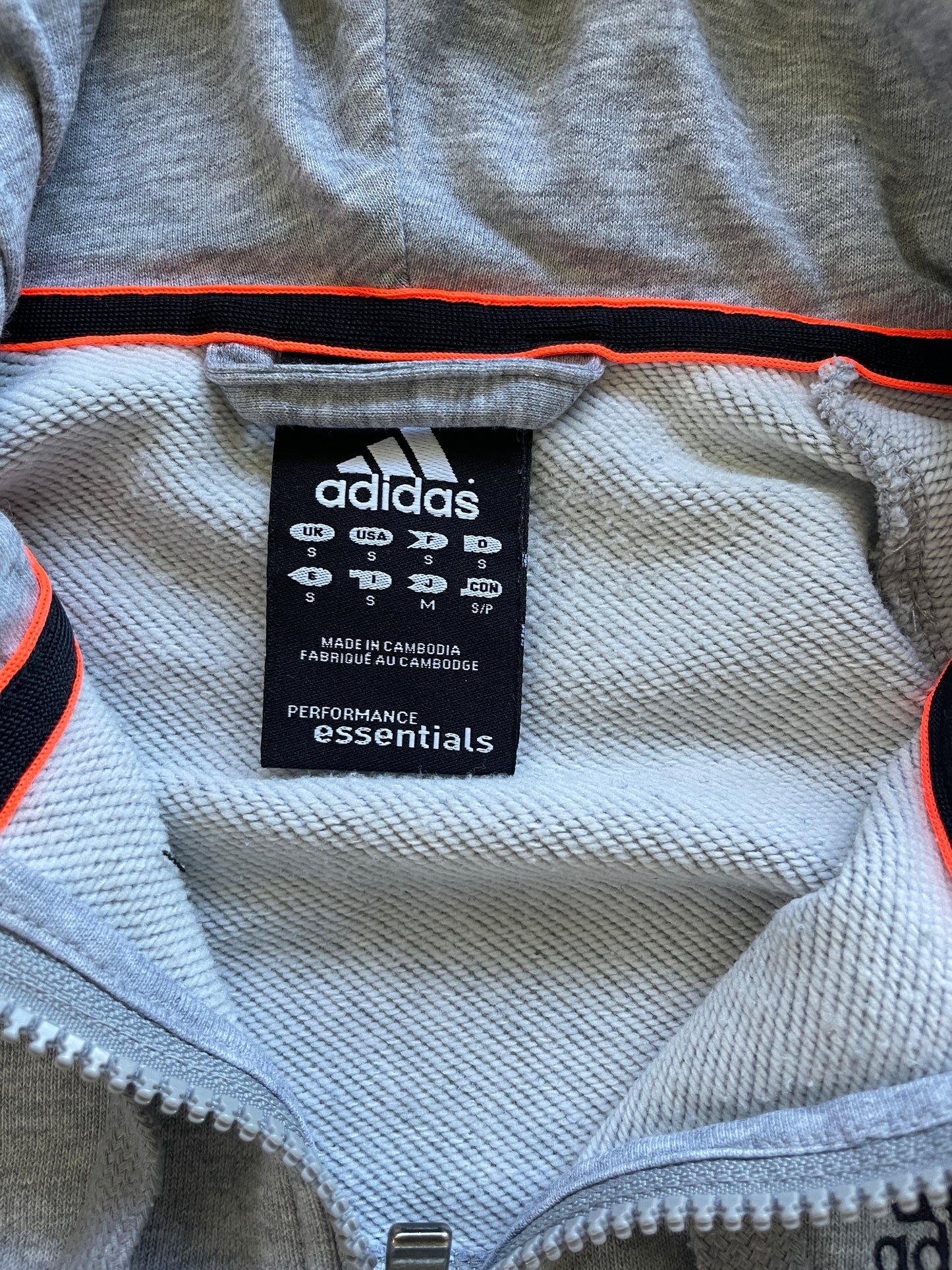 Vintage Adidas Zip Hoodie
