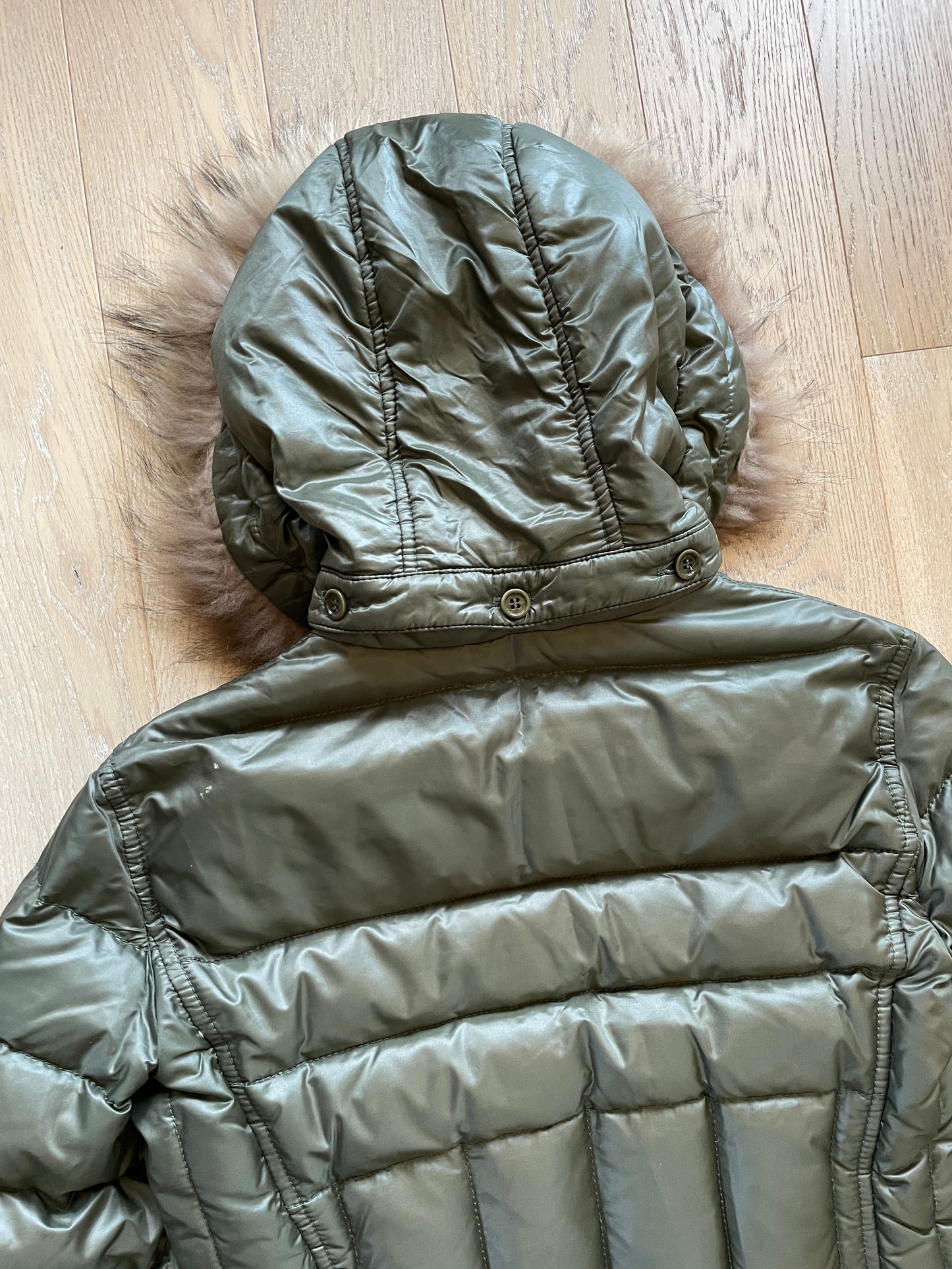 Vintage Fur Puffer Jacket