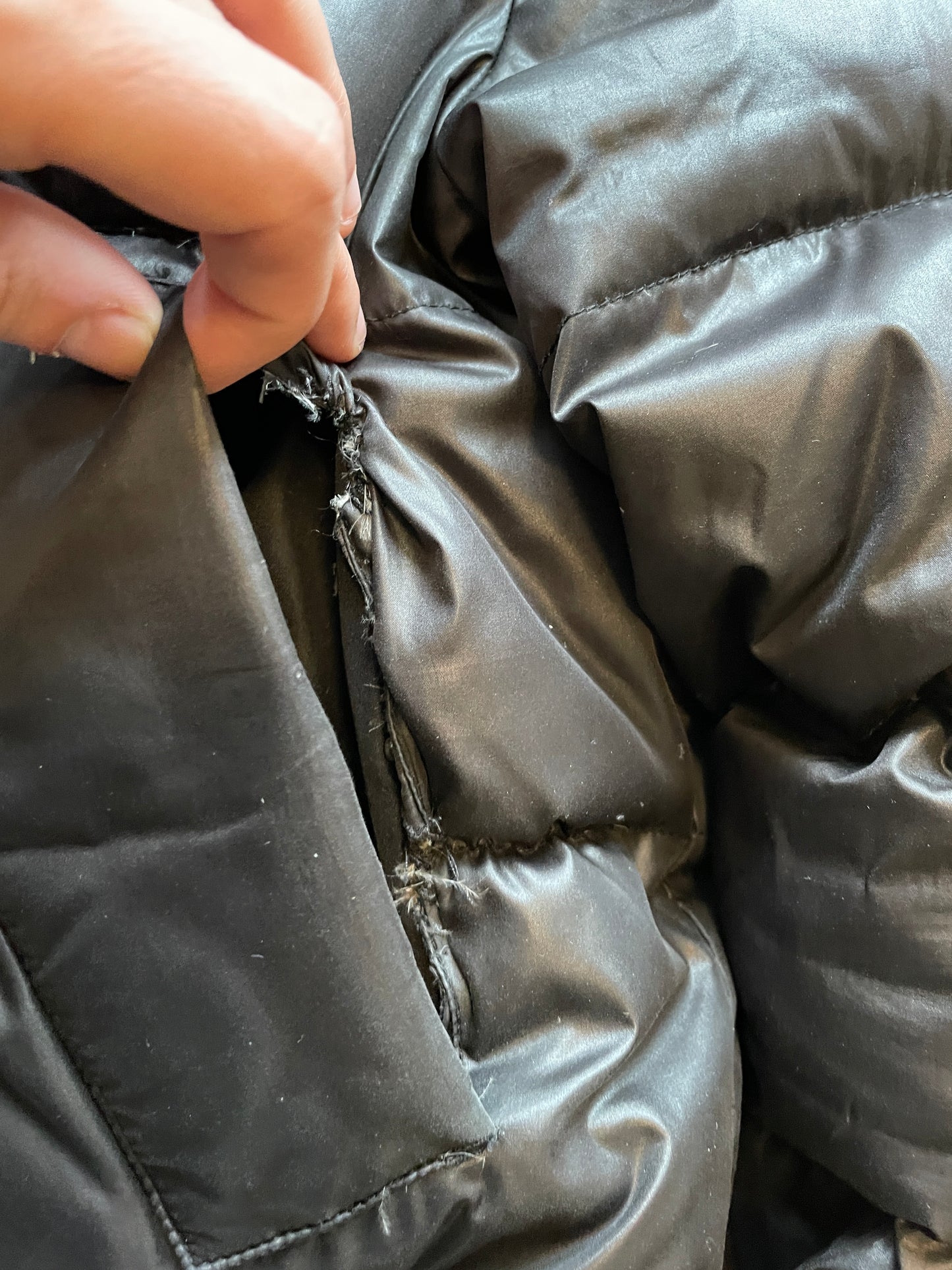 Vintage Fur Puffer Jacket