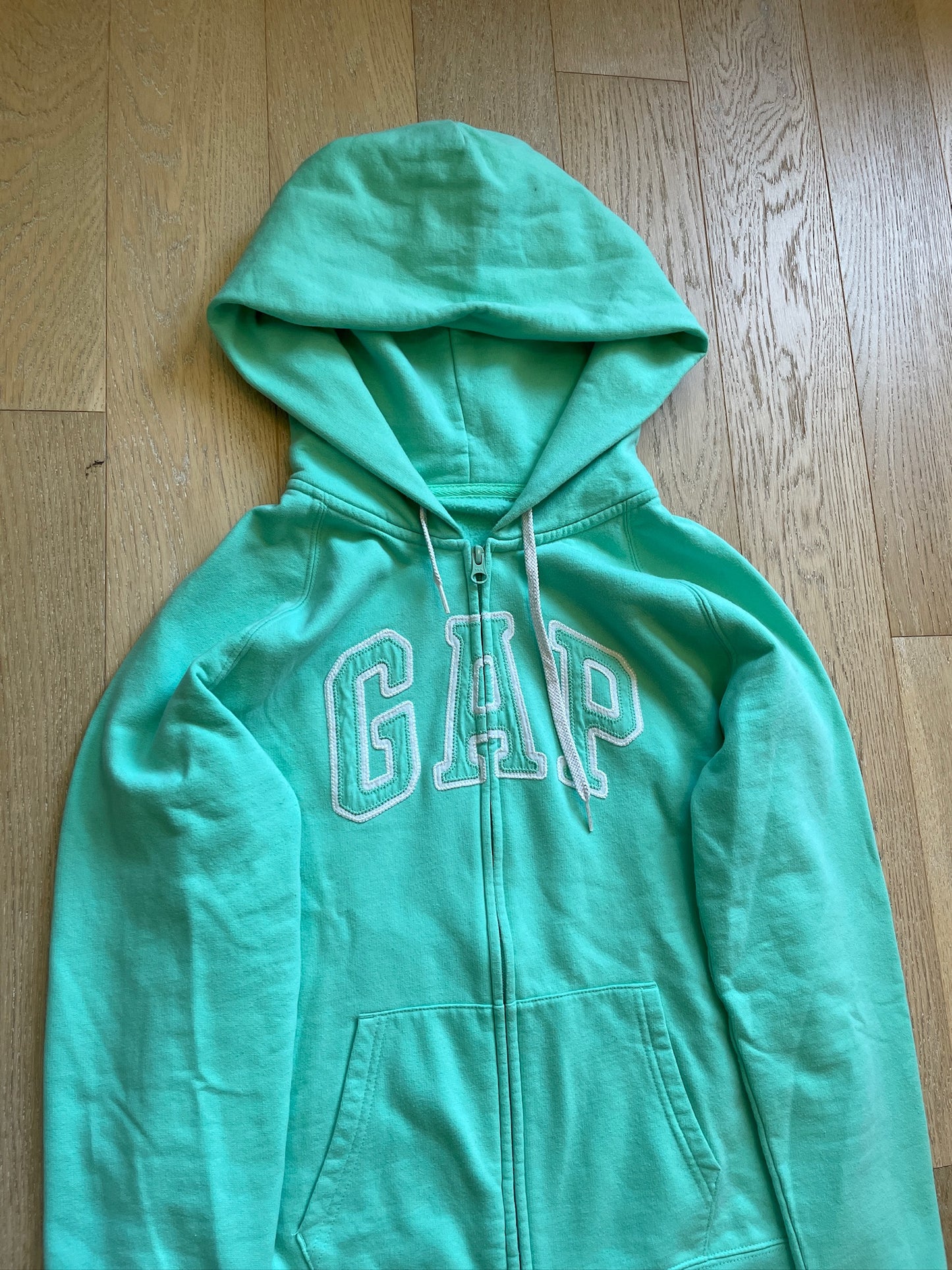 Vintage GAP Teal Zip Hoodie