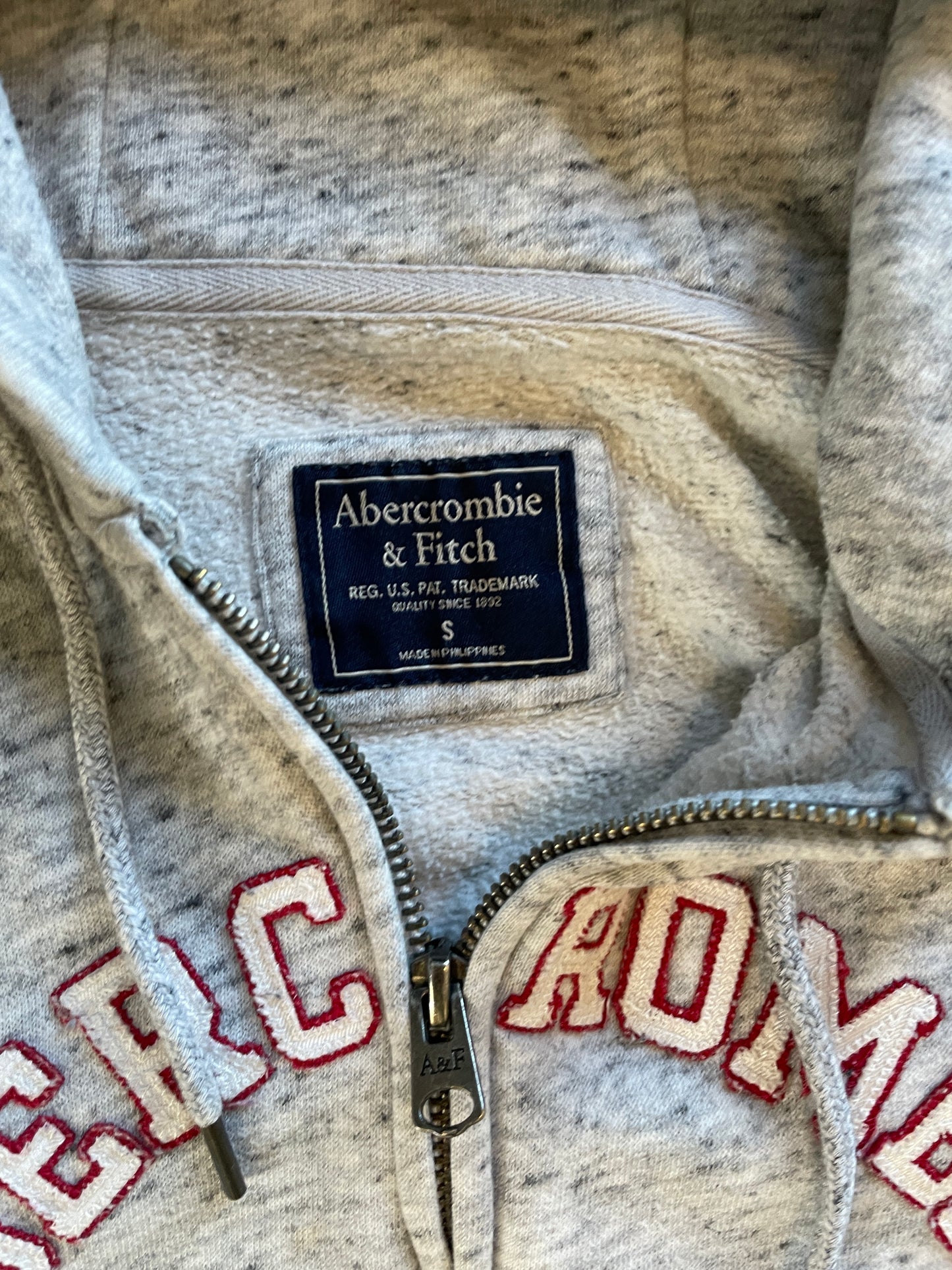 Vintage Abercrombie & Fitch USA Zip Hoodie