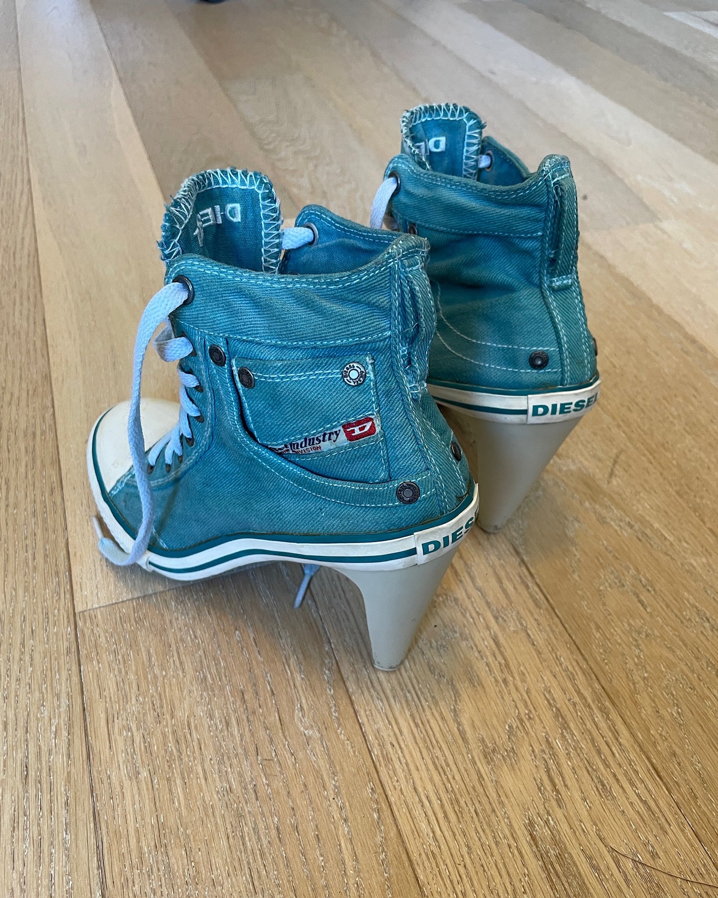 Vintage Diesel Denim Heels