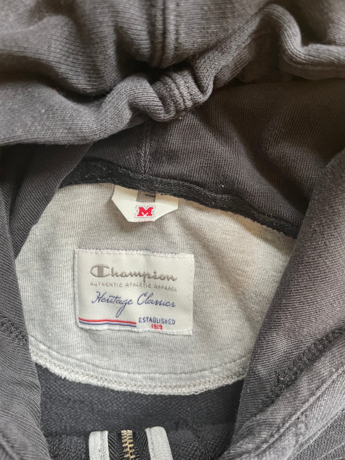 Vintage Champion Zip Hoodie