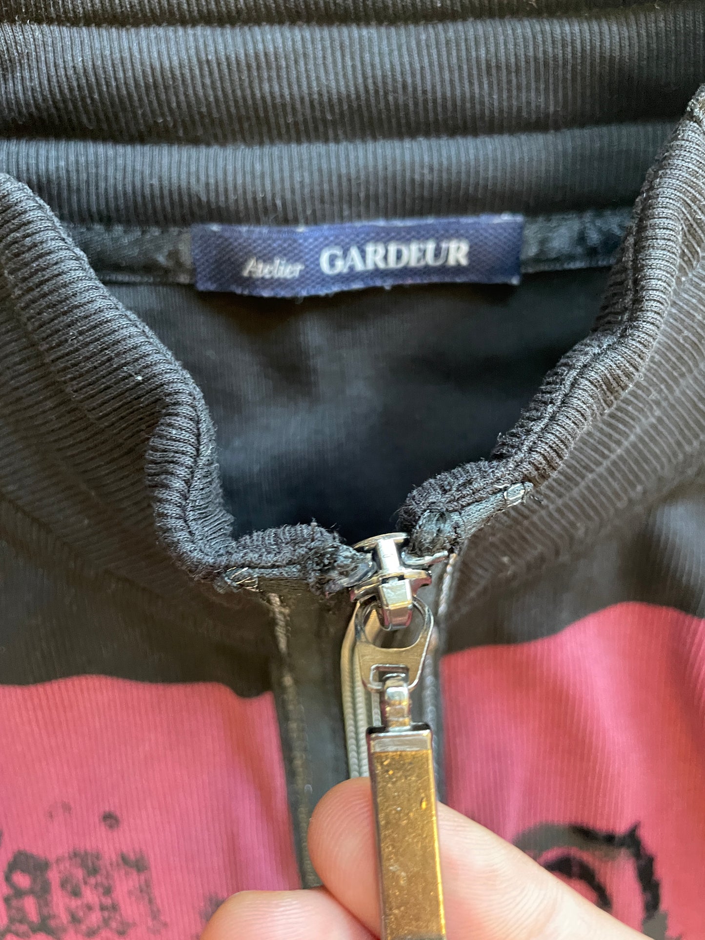 Vintage Rose Zip / Jacket y2k