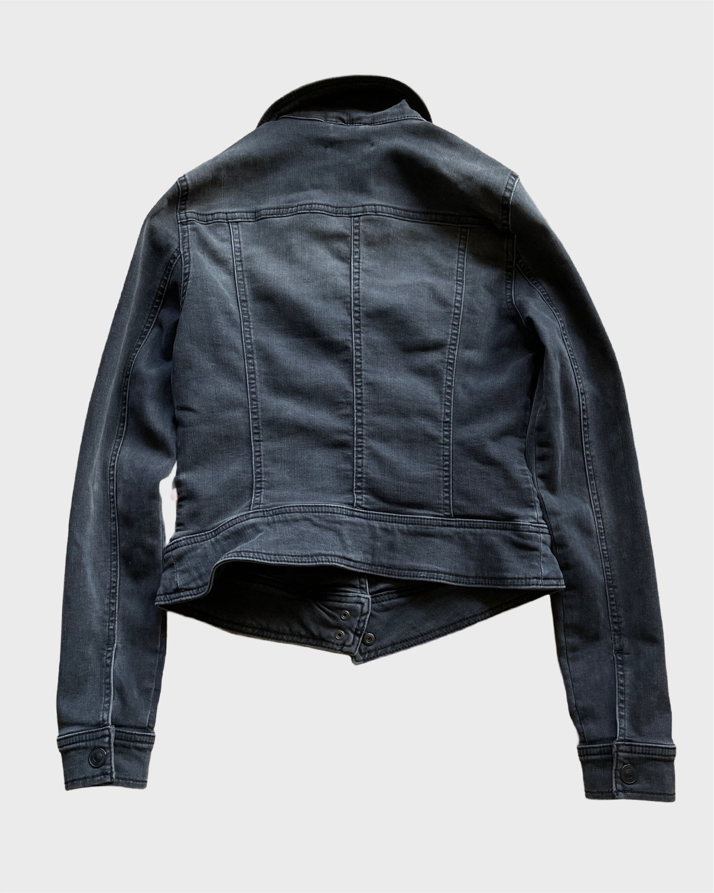 Vintage Jeans Biker Jacket