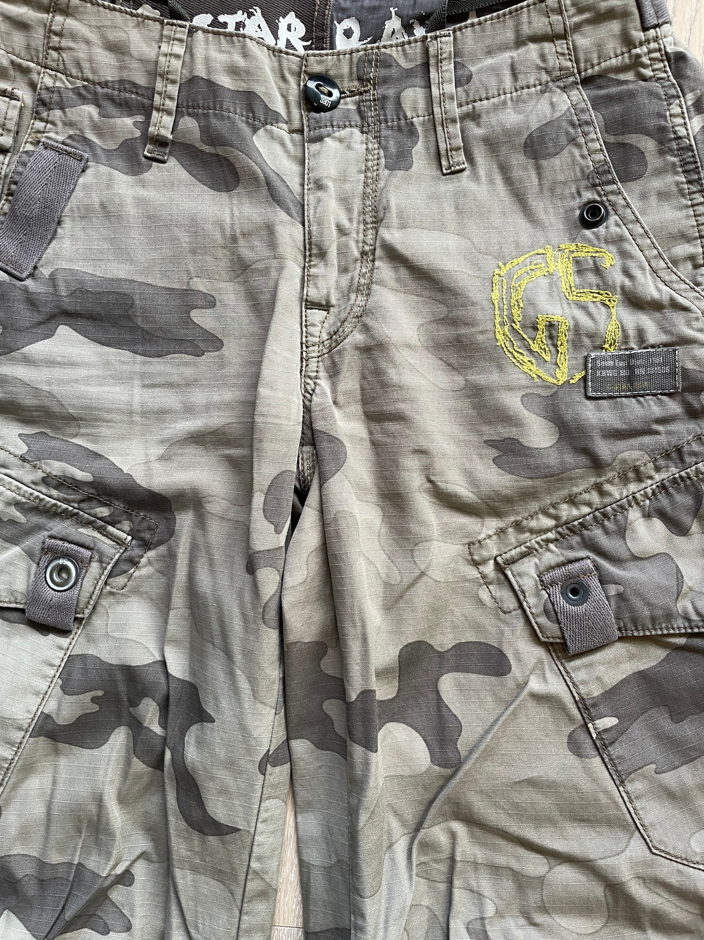 Vintage G-Star RAW Camouflage Cargo Pants