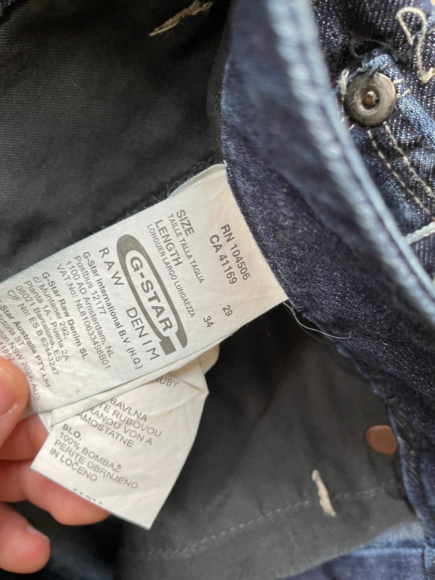 Vintage G-Star RAW Denim Jeans