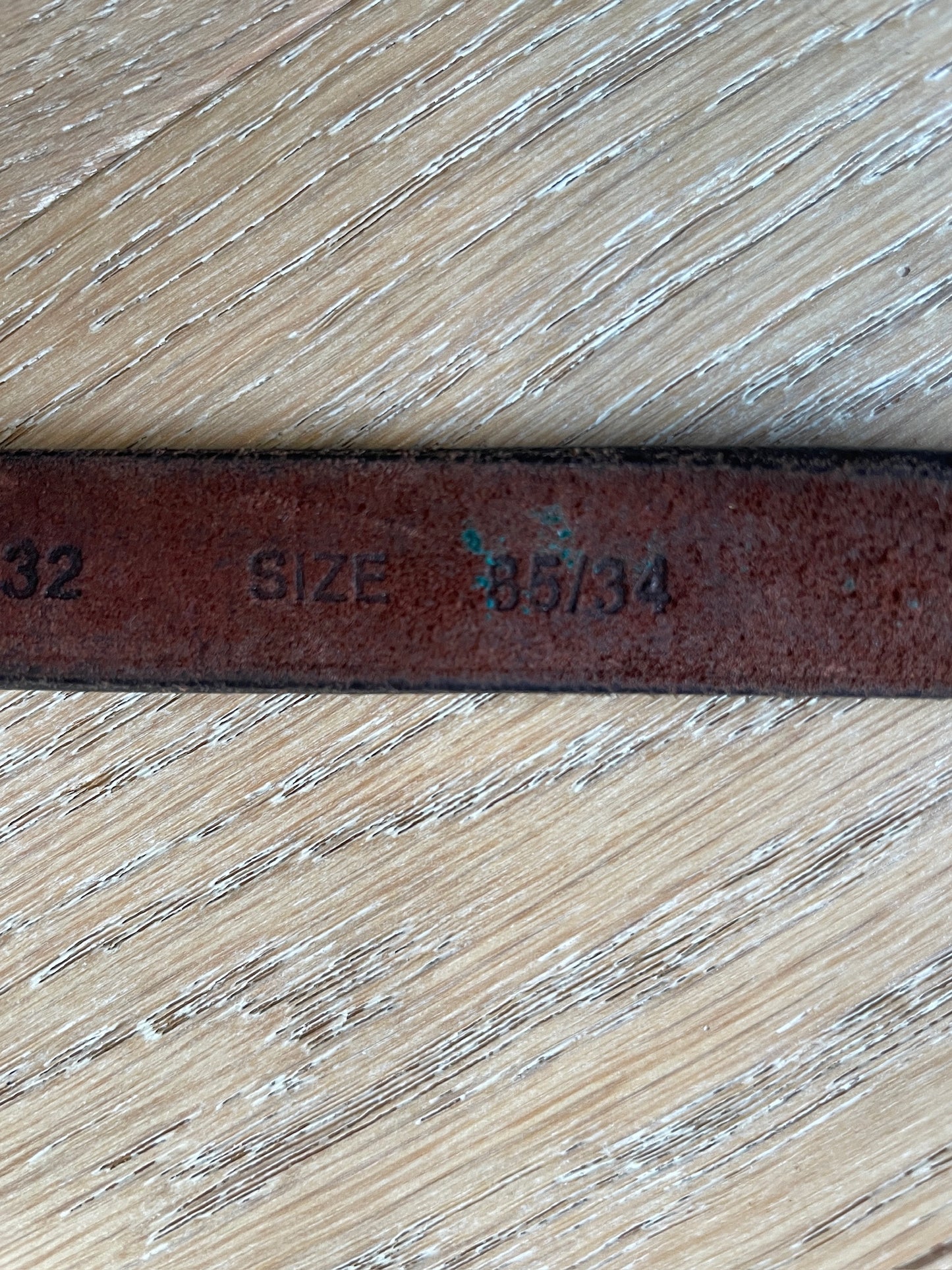 Vintage Diesel Logo Belt