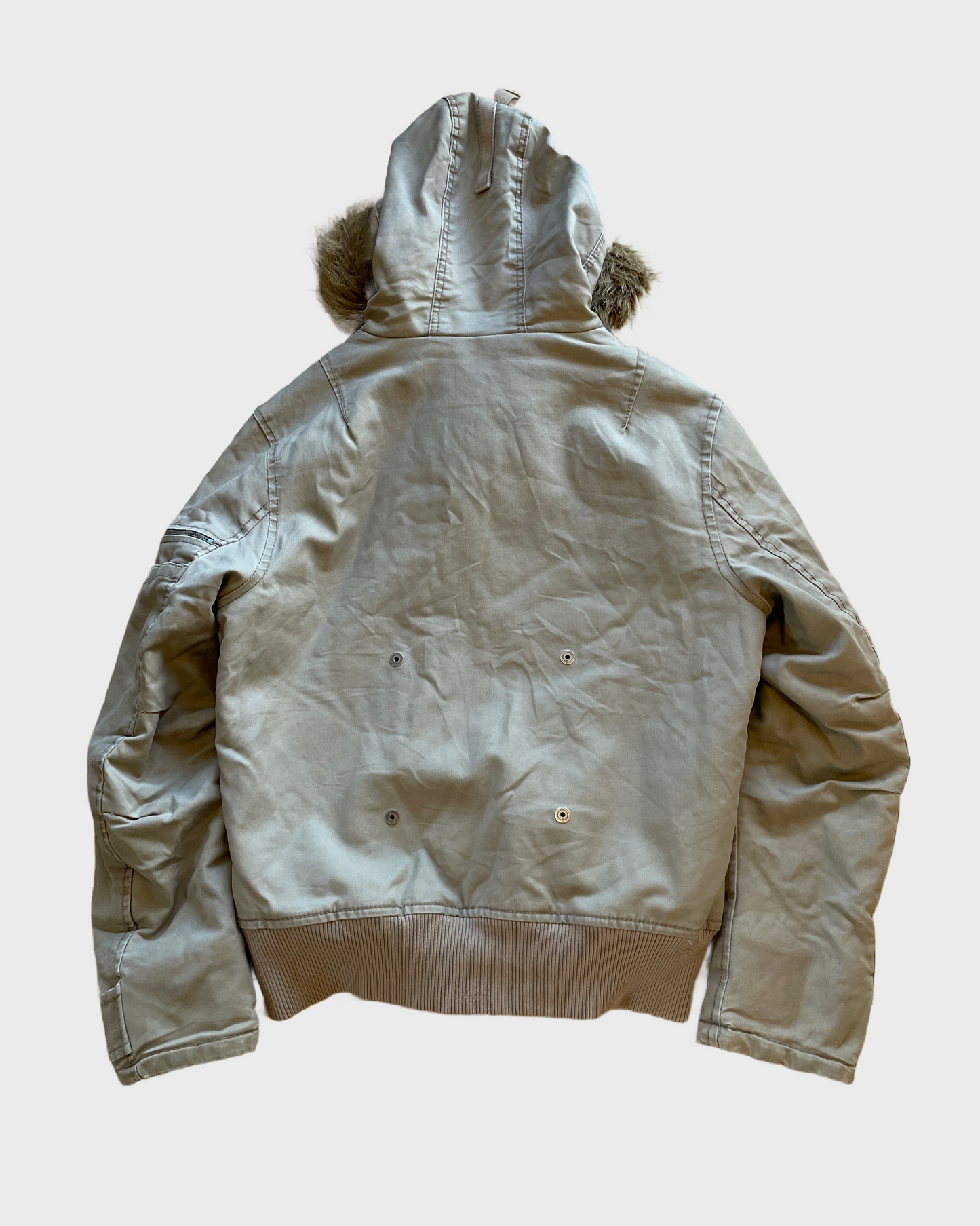 Vintage G-Star RAW Military Fur Jacket