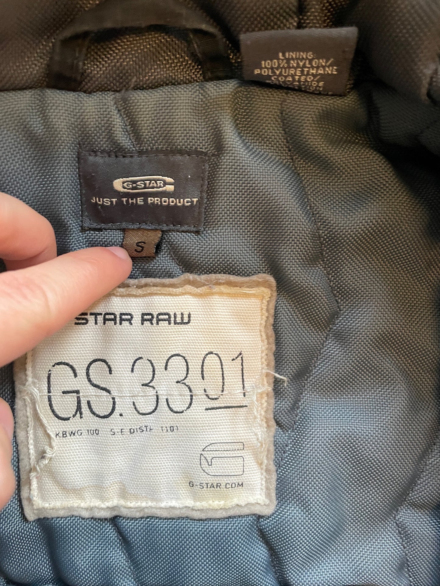 Vintage Military G-Star RAW Fur Jacket