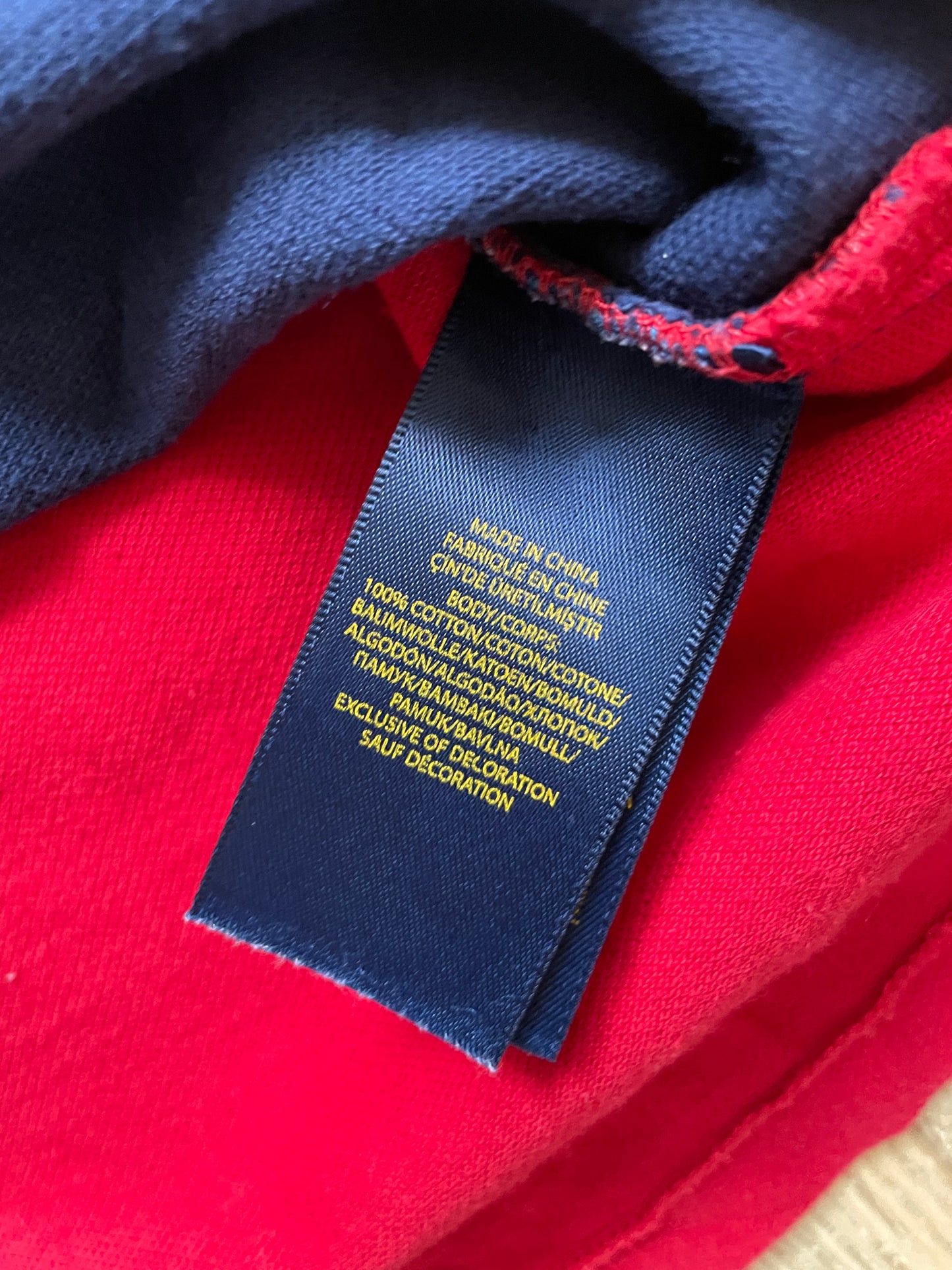 Vintage Polo Ralph Lauren USA Poloshirt