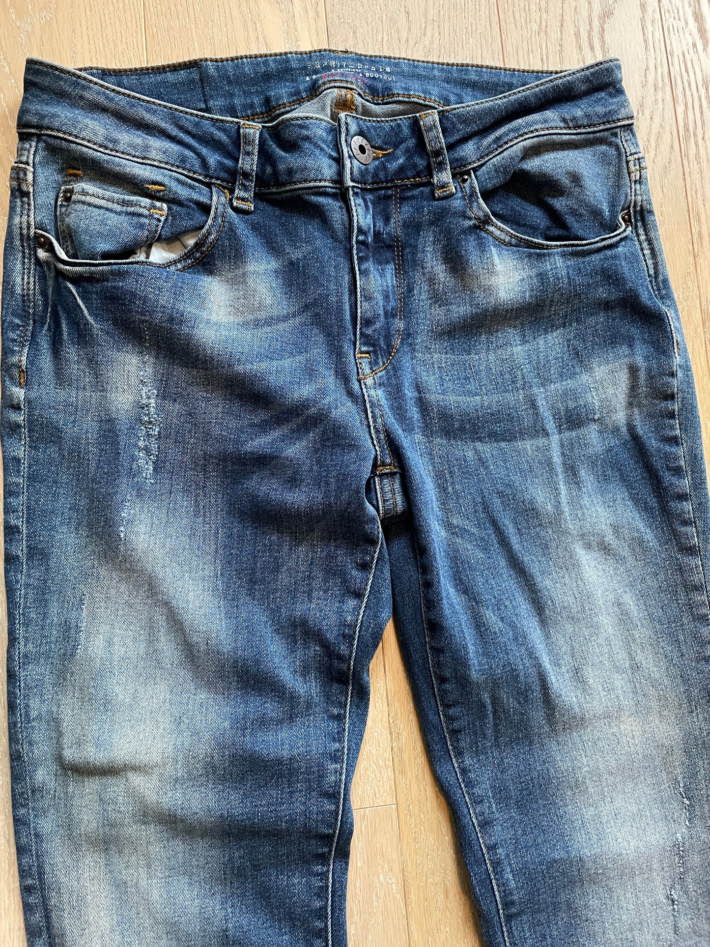 Vintage Flared Denim Jeans